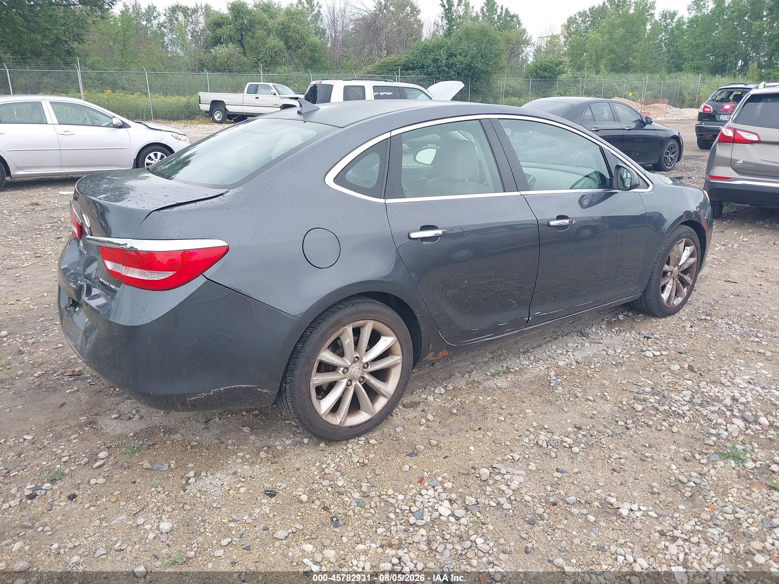 2012 Buick Verano Convenience Group Gray vin: 1G4PR5SK0C4215807