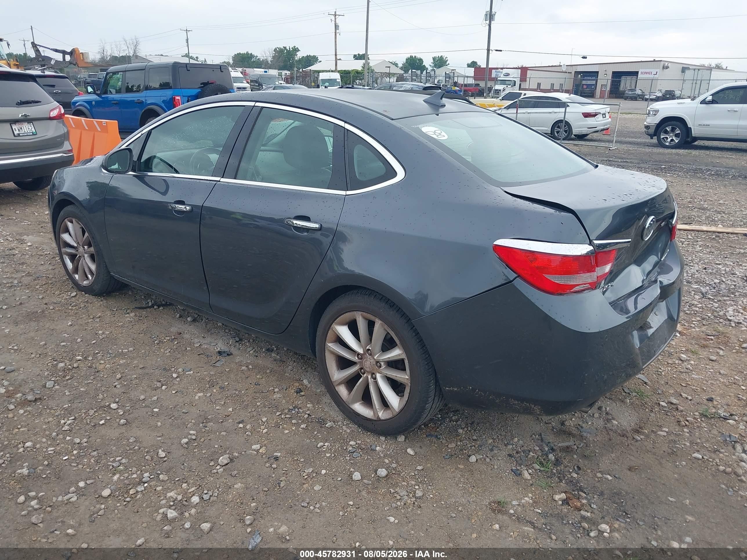 2012 Buick Verano Convenience Group Gray vin: 1G4PR5SK0C4215807