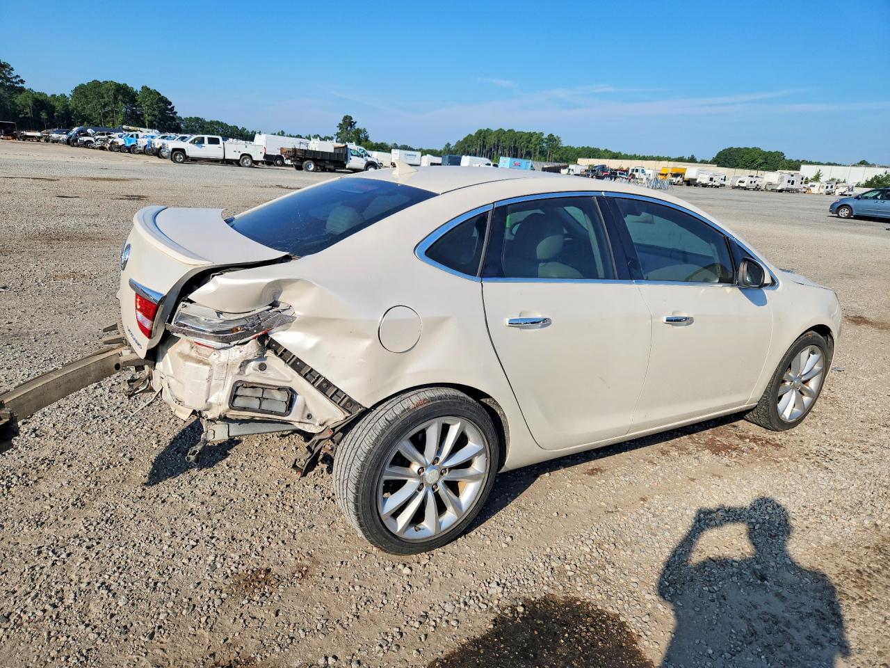 2012 Buick Verano Convenience Cream vin: 1G4PR5SK0C4231036