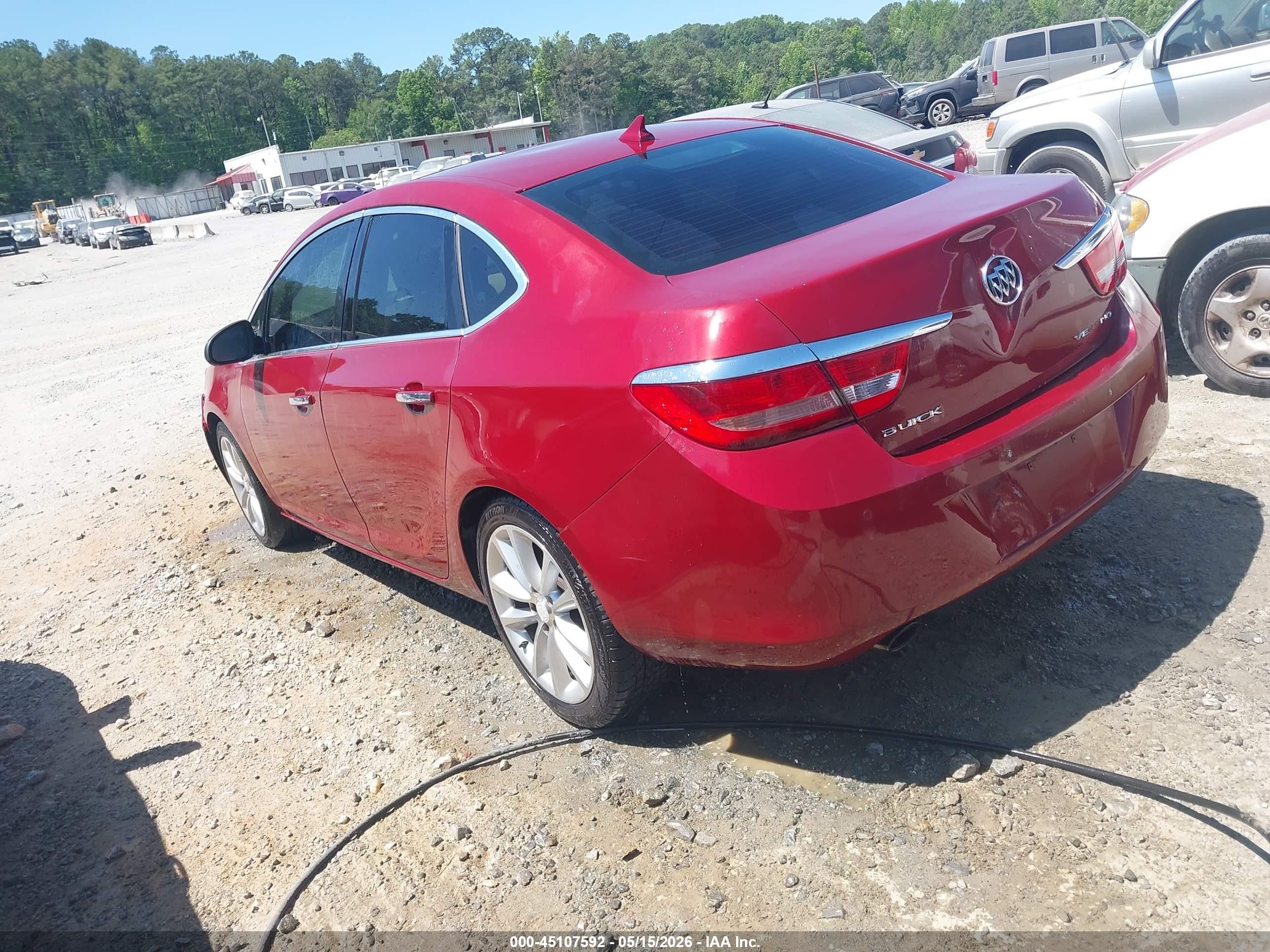2013 Buick Verano Convenience Group Red vin: 1G4PR5SK0D4149728