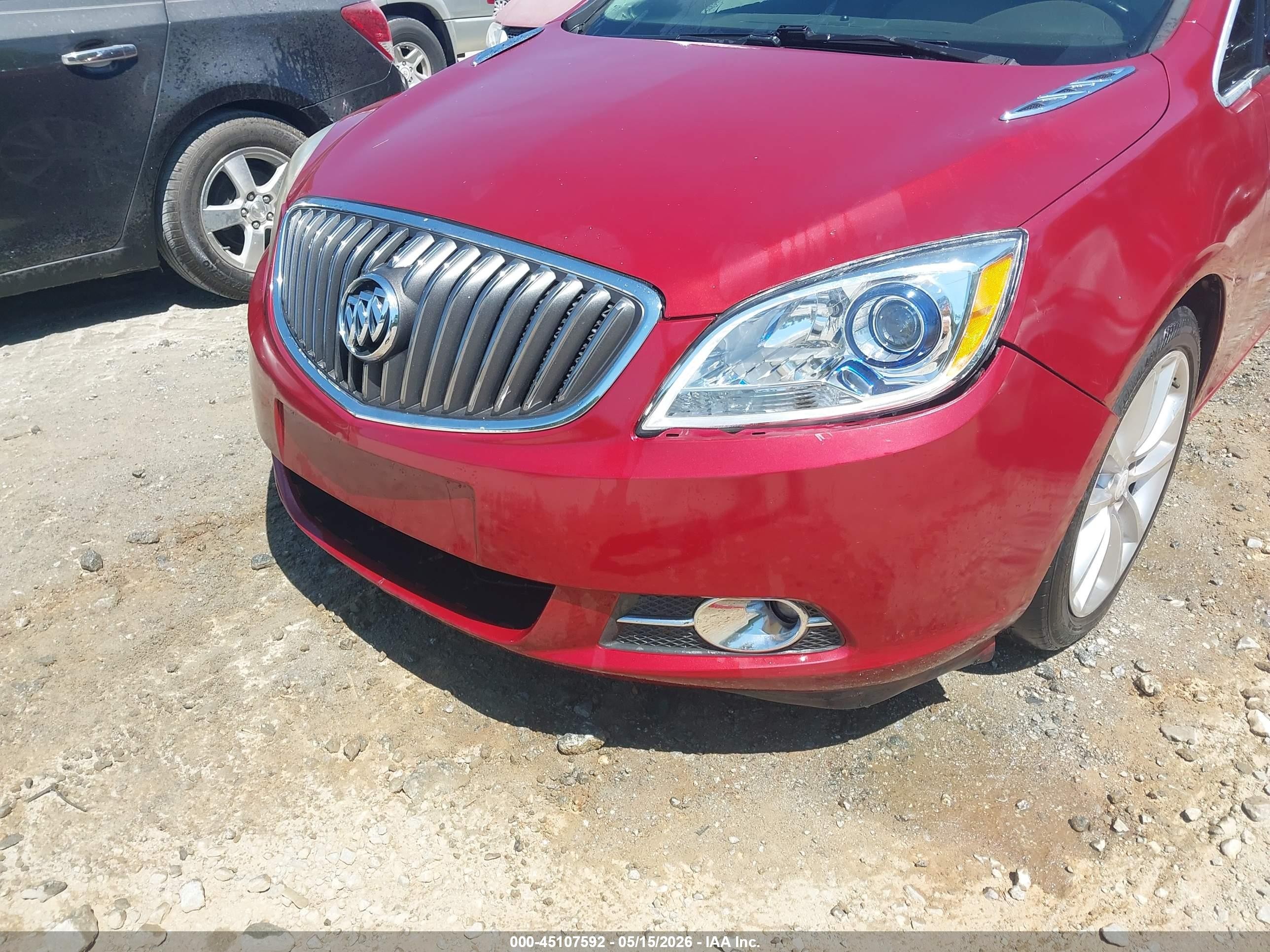2013 Buick Verano Convenience Group Red vin: 1G4PR5SK0D4149728