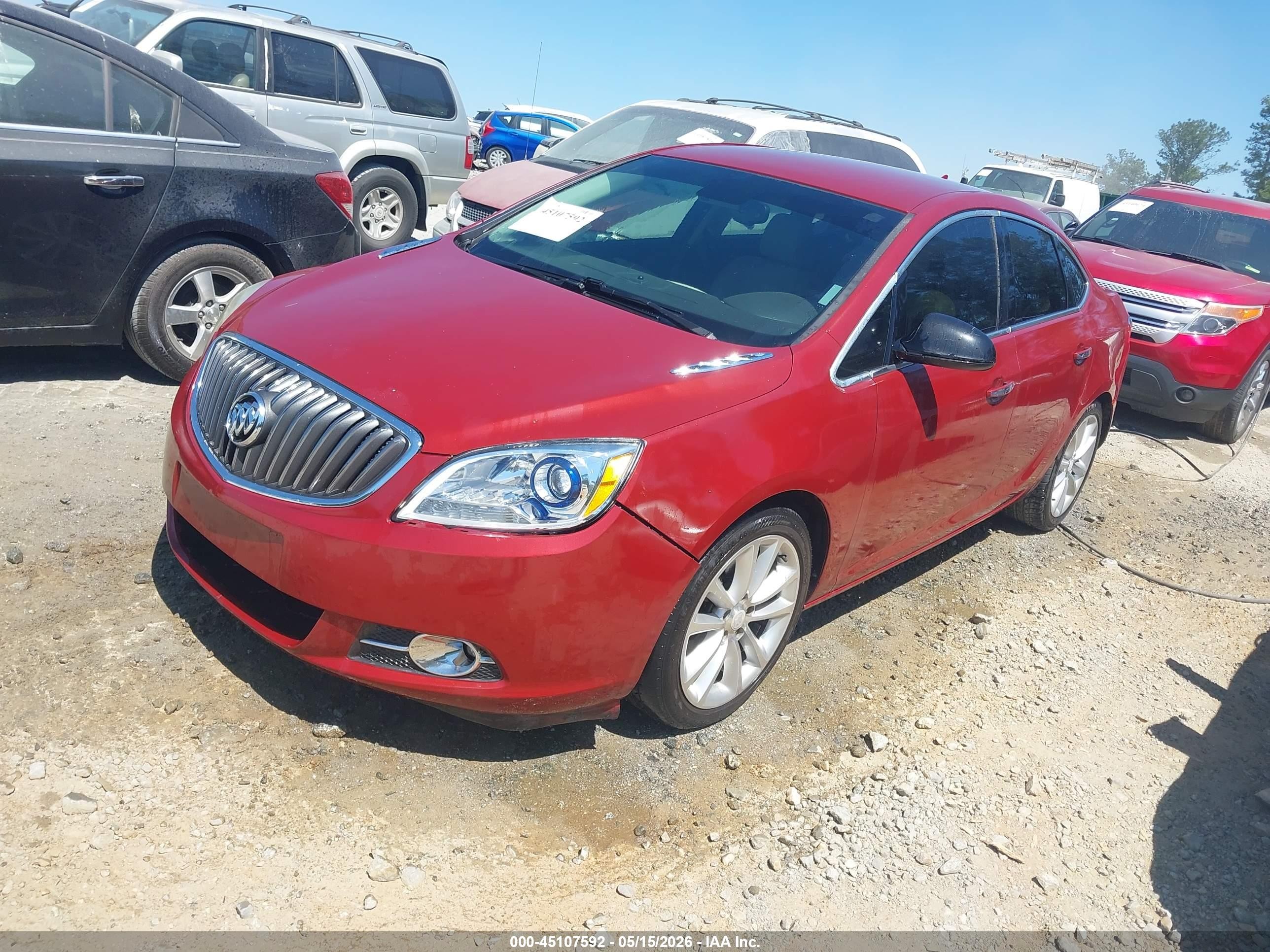 2013 Buick Verano Convenience Group Red vin: 1G4PR5SK0D4149728