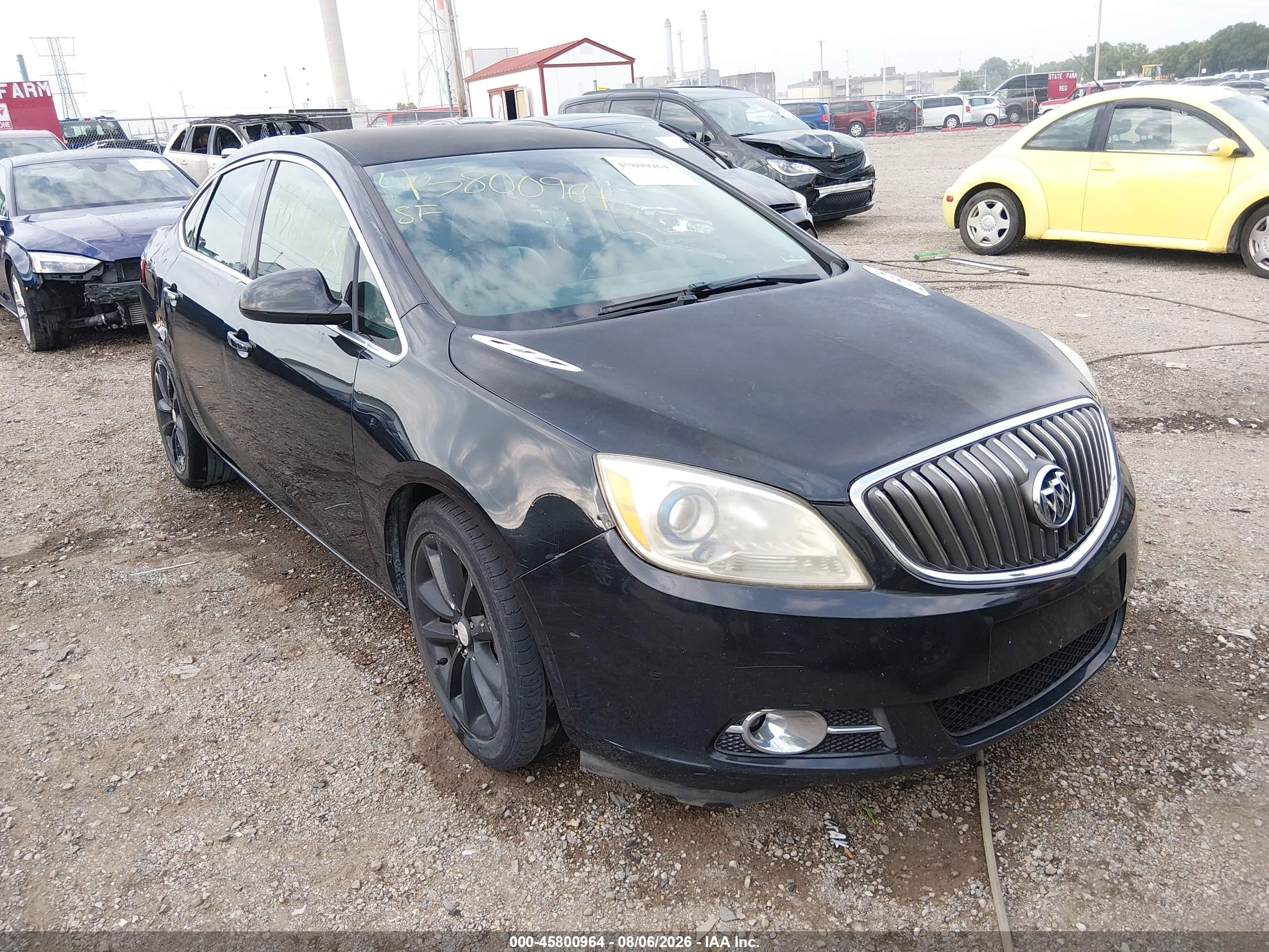 2013 Buick Verano Convenience Group Black vin: 1G4PR5SK0D4212956