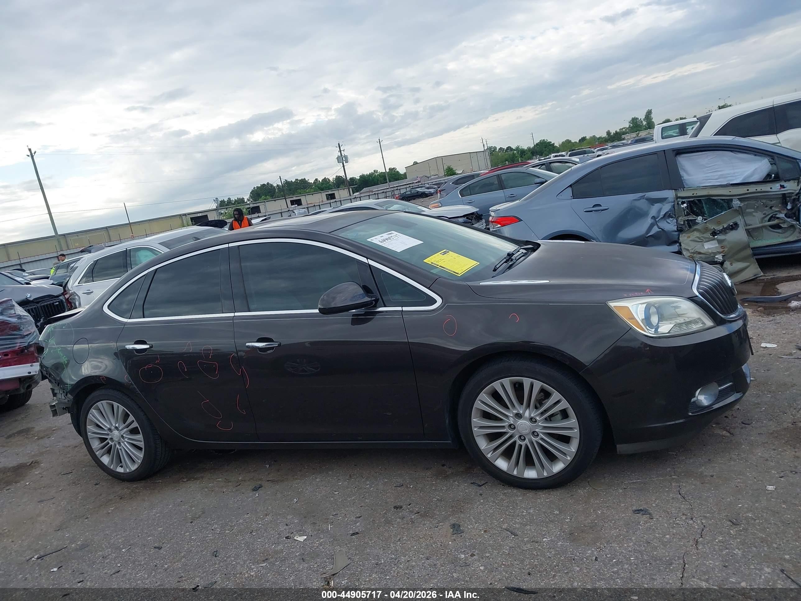 2013 Buick Verano Convenience Group Dark Brown vin: 1G4PR5SK0D4250798