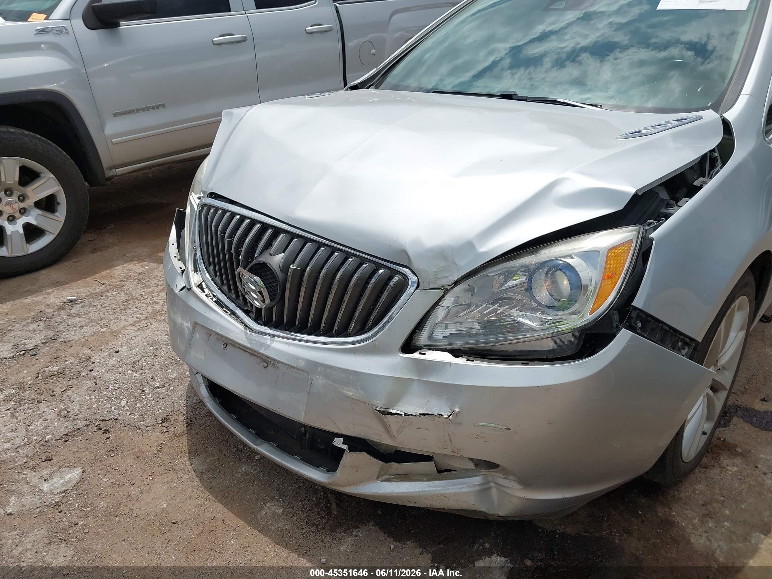 2014 Buick Verano Convenience Group Silver vin: 1G4PR5SK0E4189728