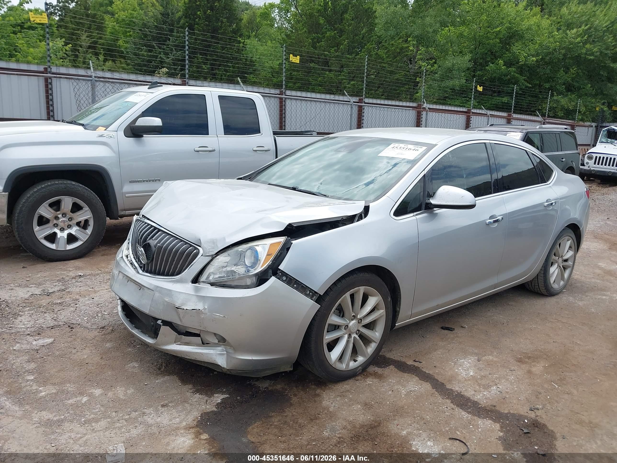 2014 Buick Verano Convenience Group Silver vin: 1G4PR5SK0E4189728
