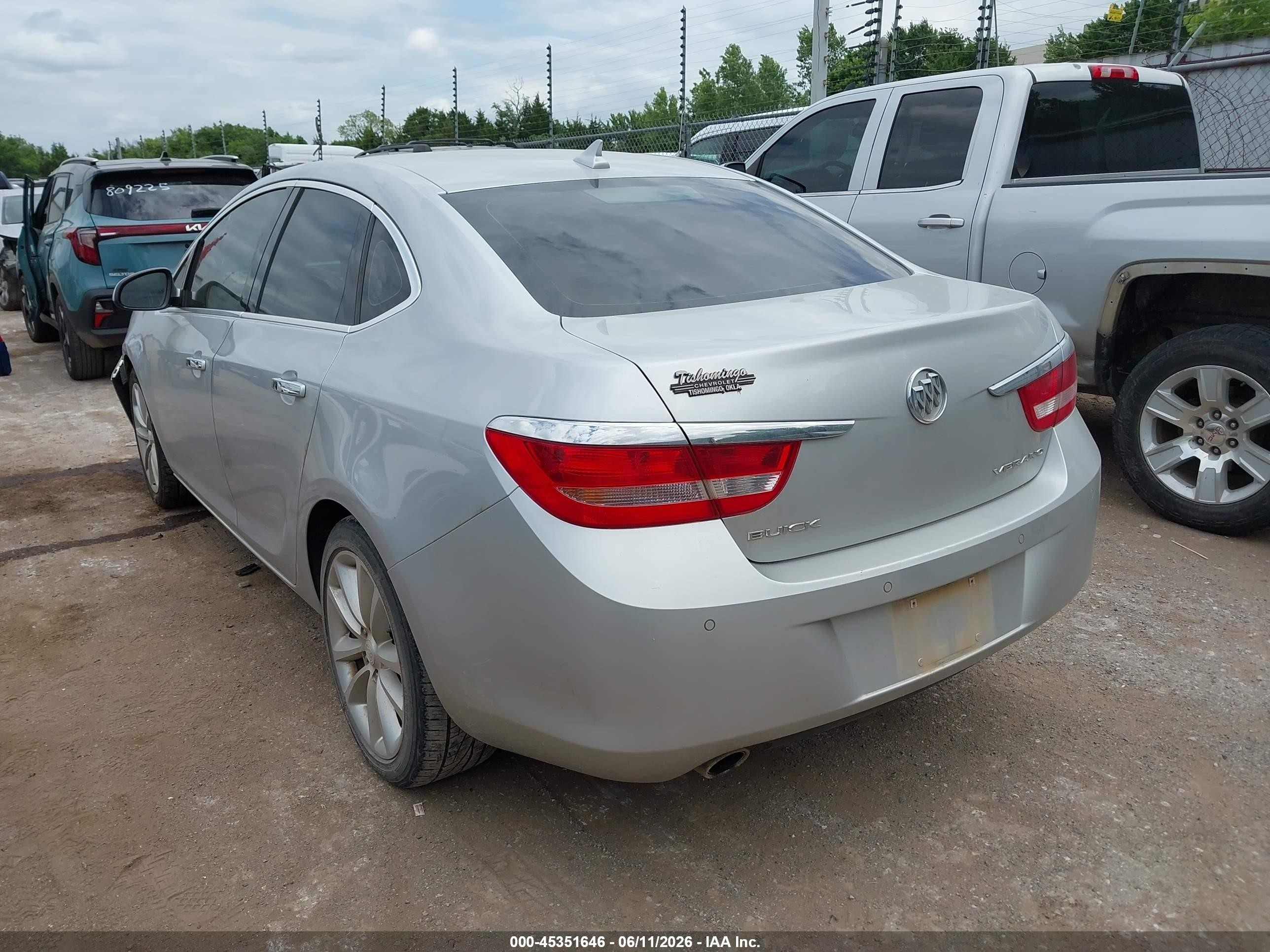 2014 Buick Verano Convenience Group Silver vin: 1G4PR5SK0E4189728