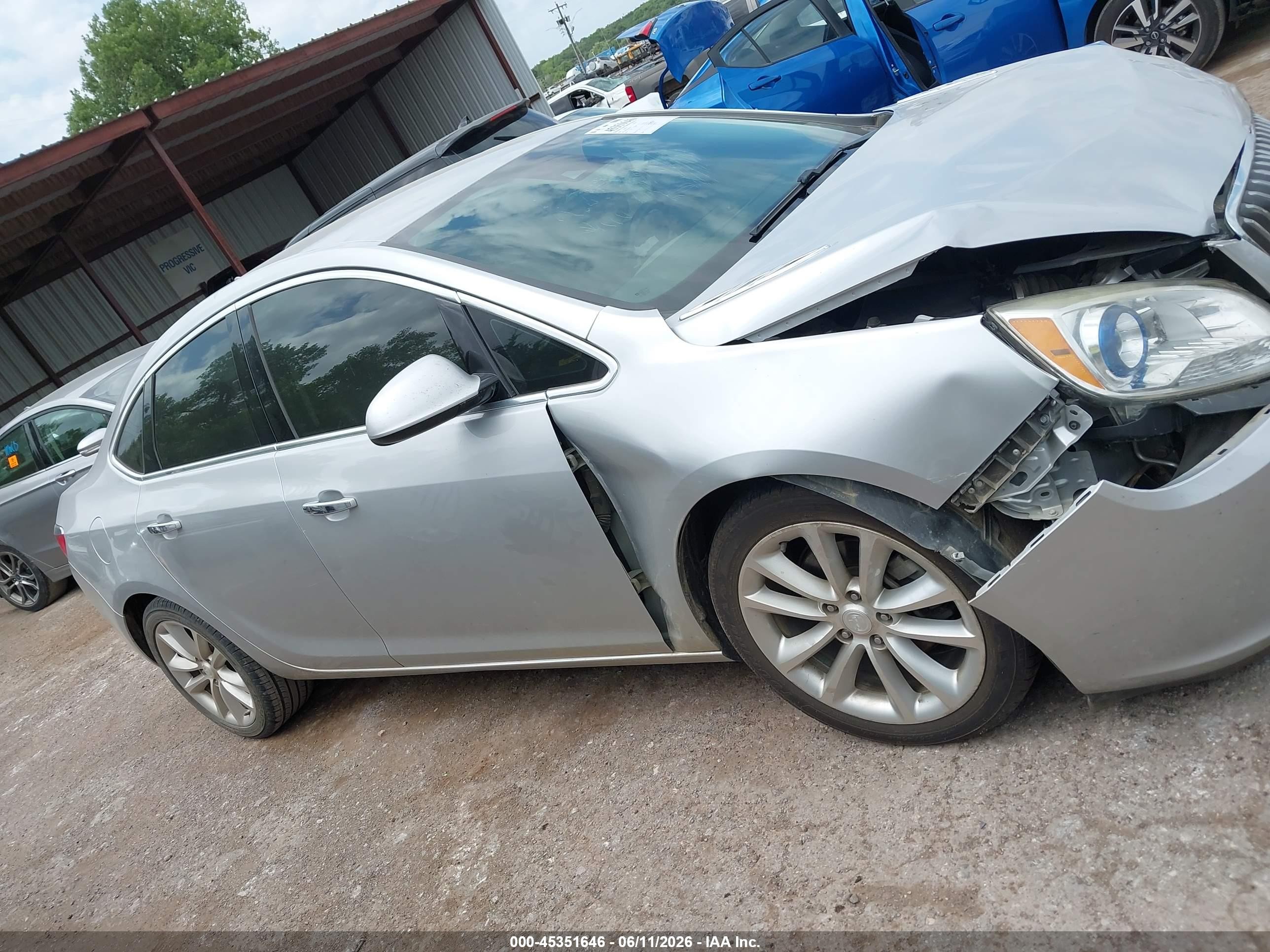 2014 Buick Verano Convenience Group Silver vin: 1G4PR5SK0E4189728