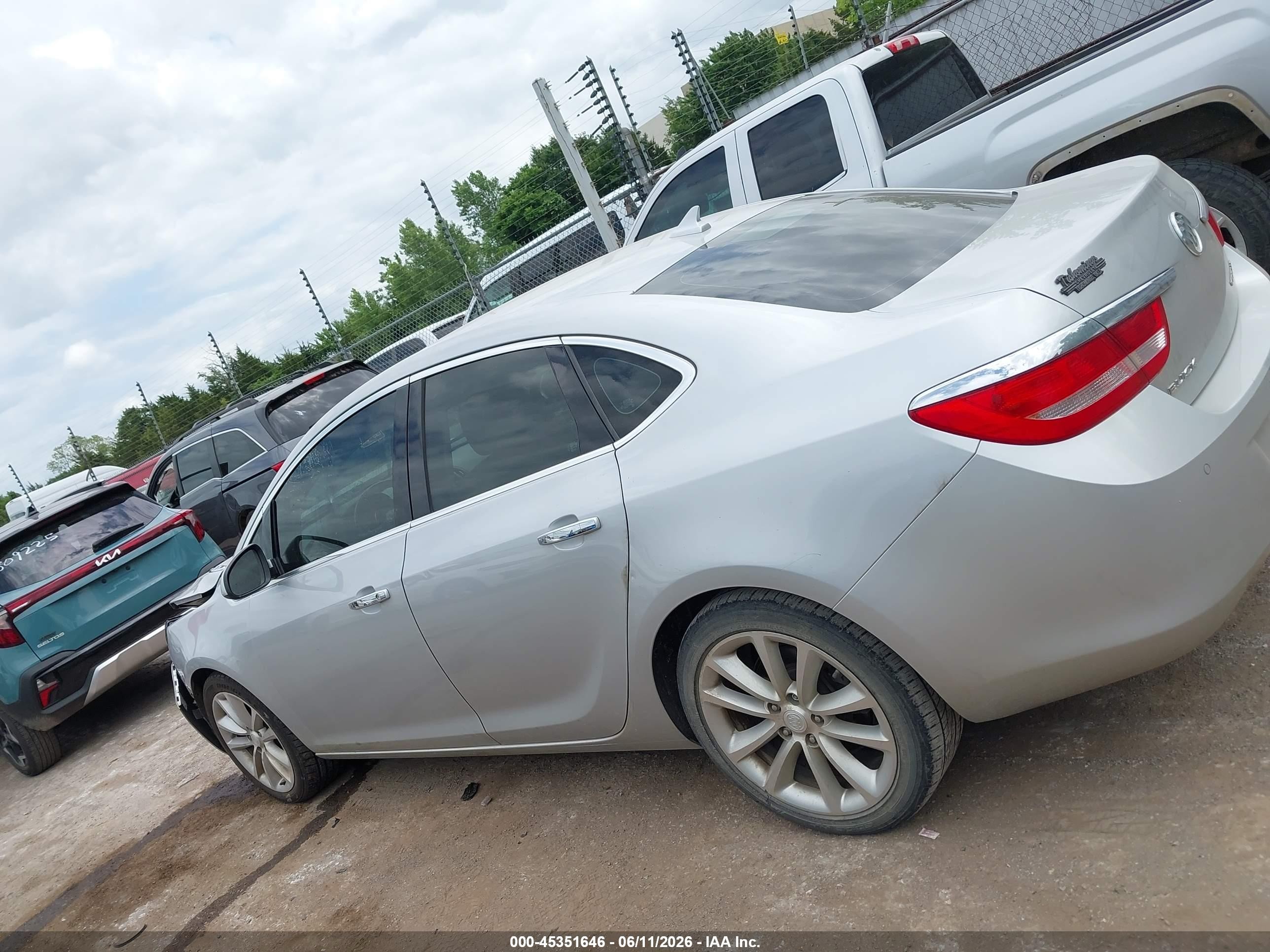 2014 Buick Verano Convenience Group Silver vin: 1G4PR5SK0E4189728