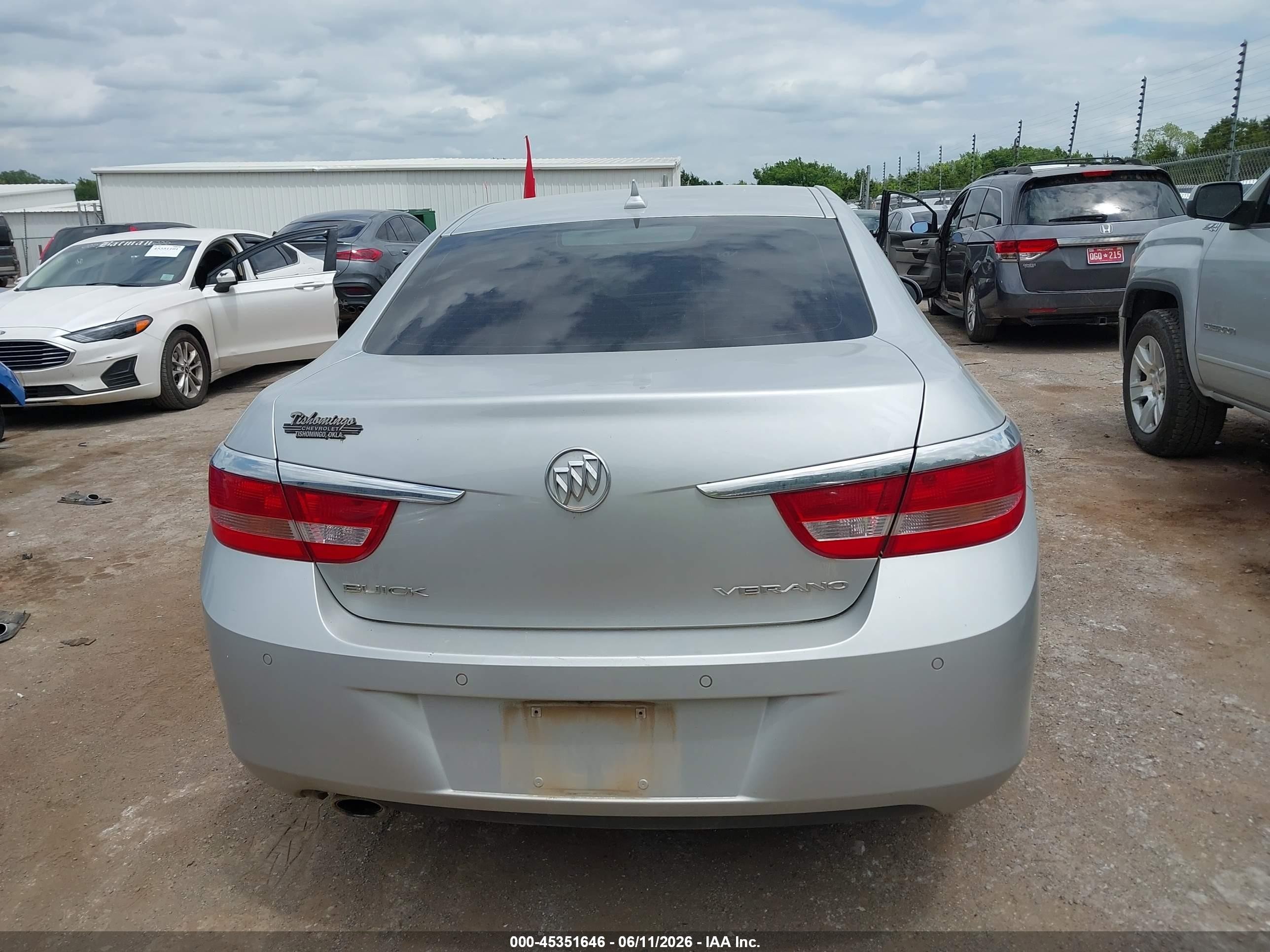 2014 Buick Verano Convenience Group Silver vin: 1G4PR5SK0E4189728