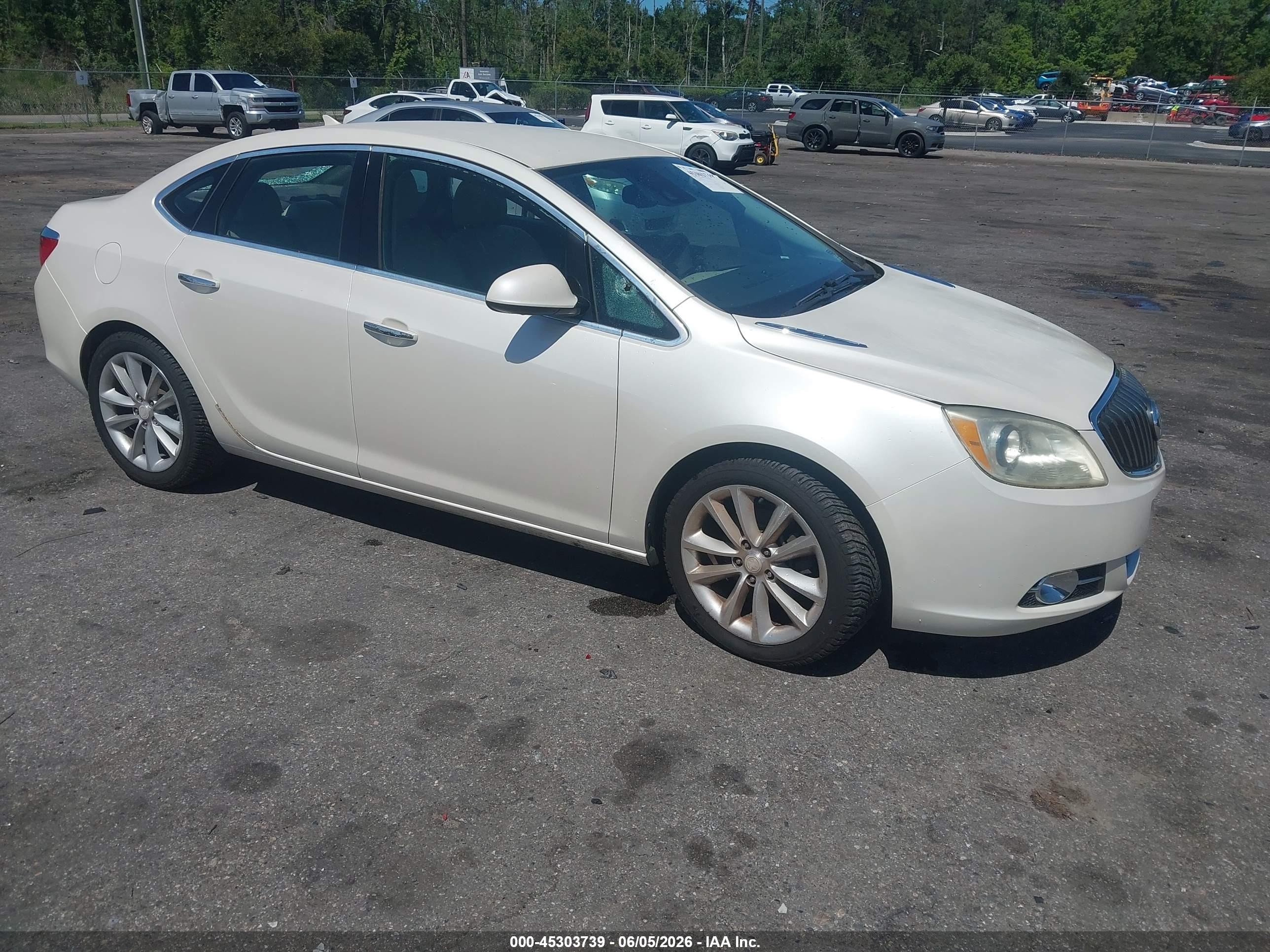 2014 Buick Verano Convenience Group Cream vin: 1G4PR5SK0E4193357