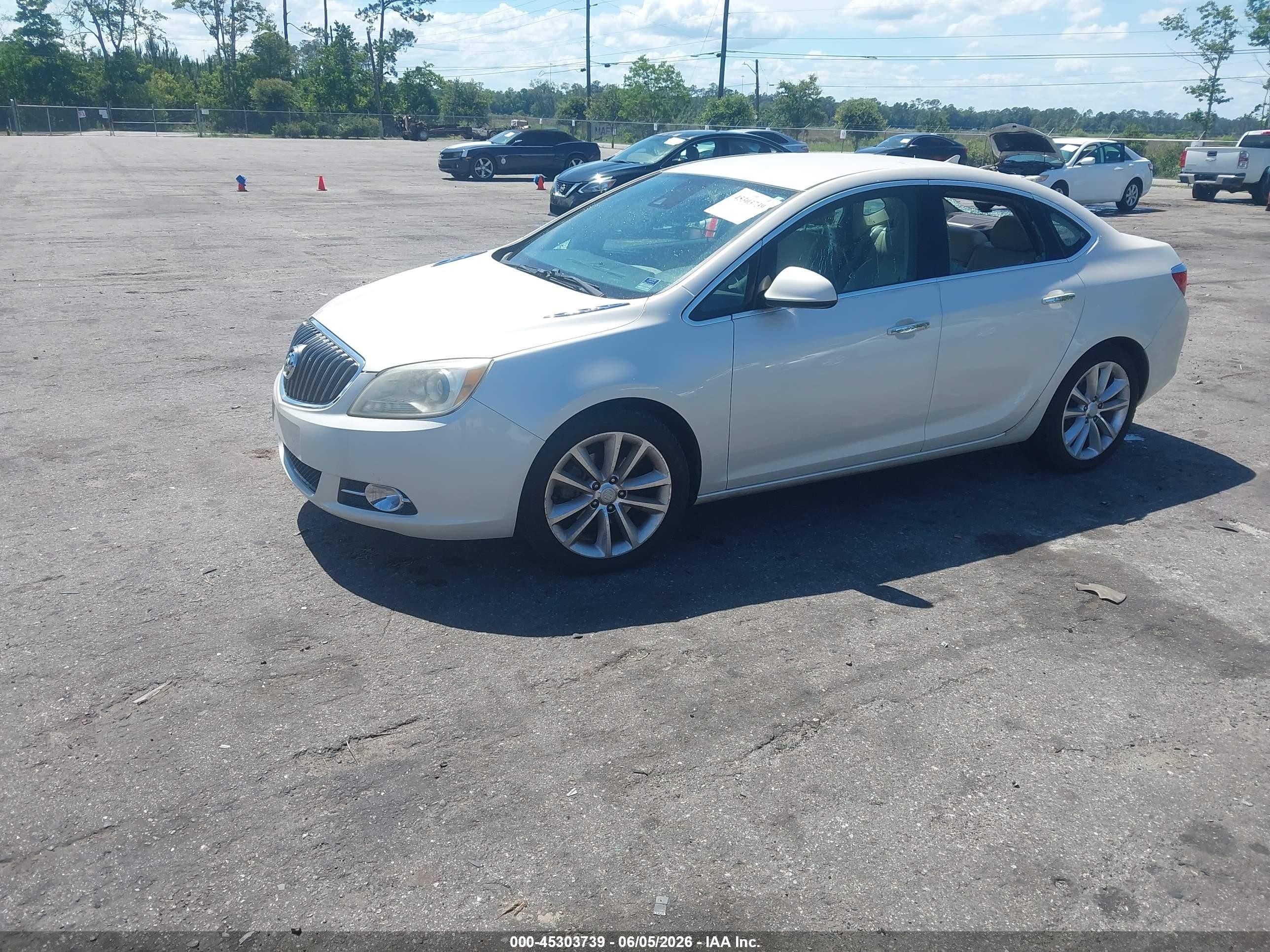 2014 Buick Verano Convenience Group Cream vin: 1G4PR5SK0E4193357