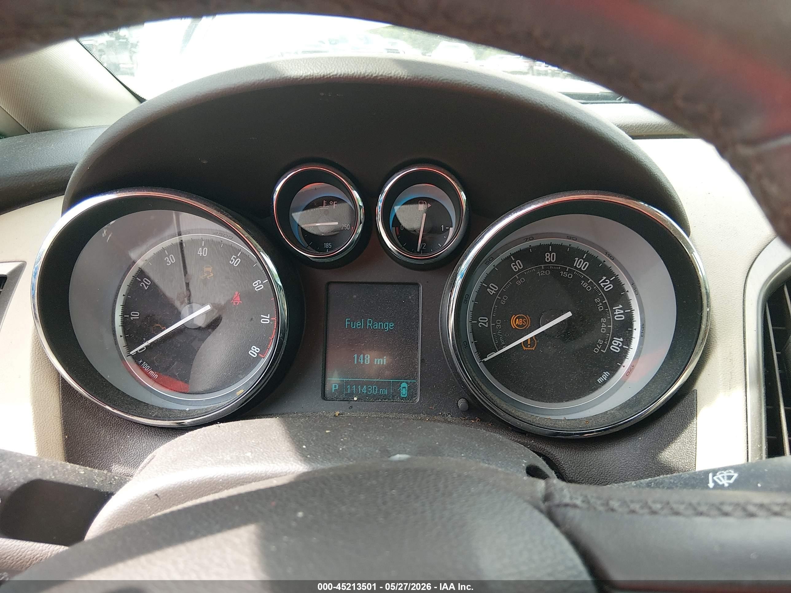2014 Buick Verano Convenience Group Бежевый vin: 1G4PR5SK0E4200064