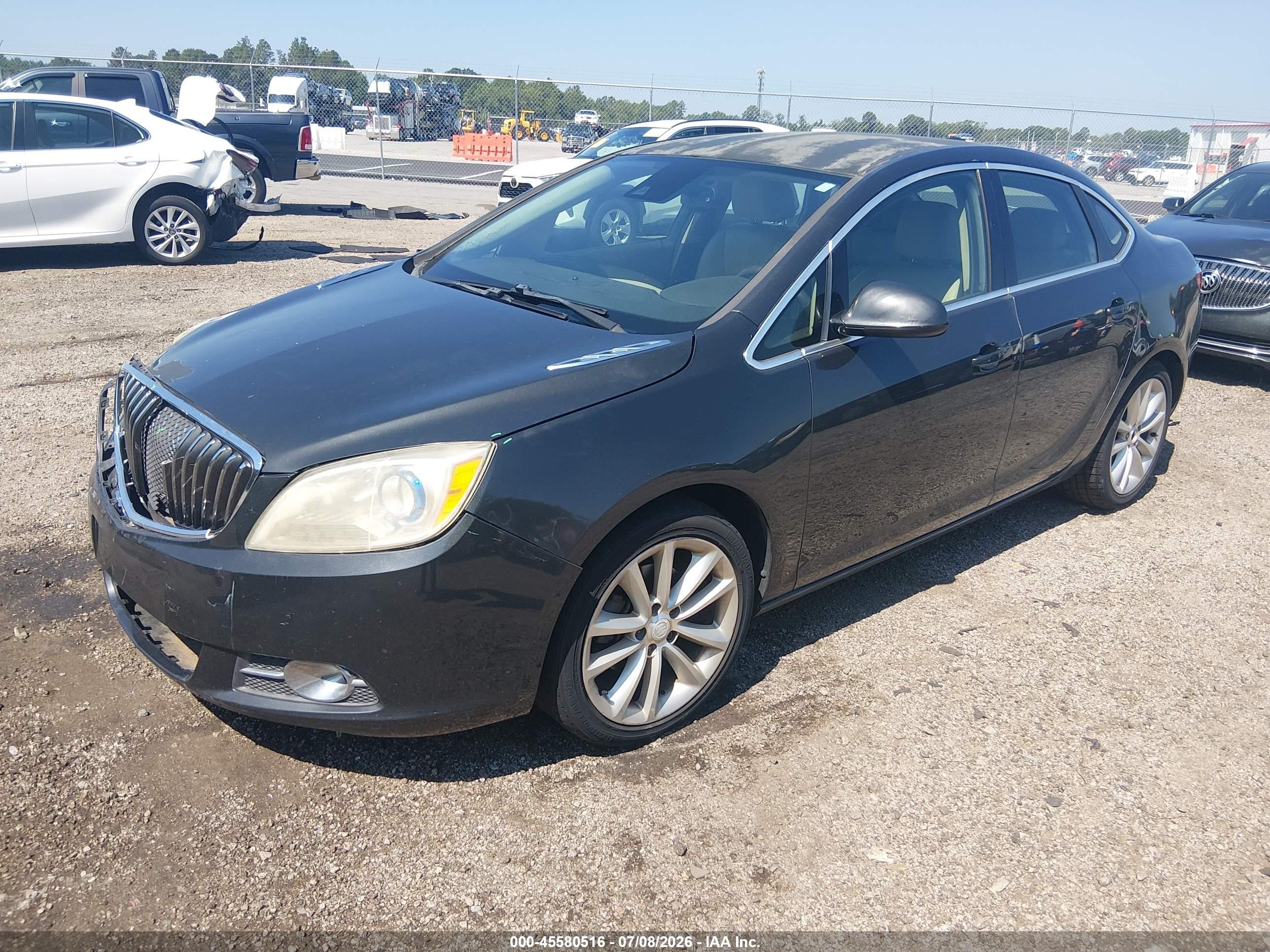 2015 Buick Verano Convenience Group Черный vin: 1G4PR5SK0F4103030