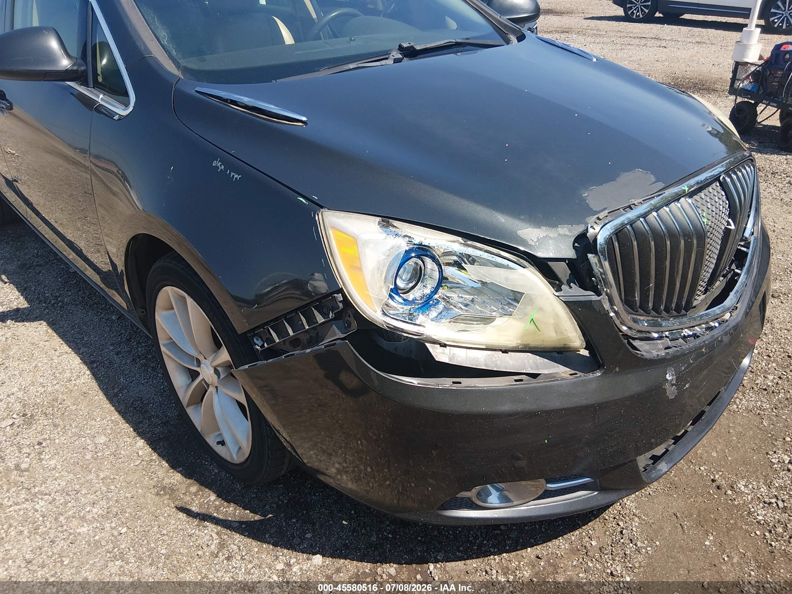 2015 Buick Verano Convenience Group Черный vin: 1G4PR5SK0F4103030
