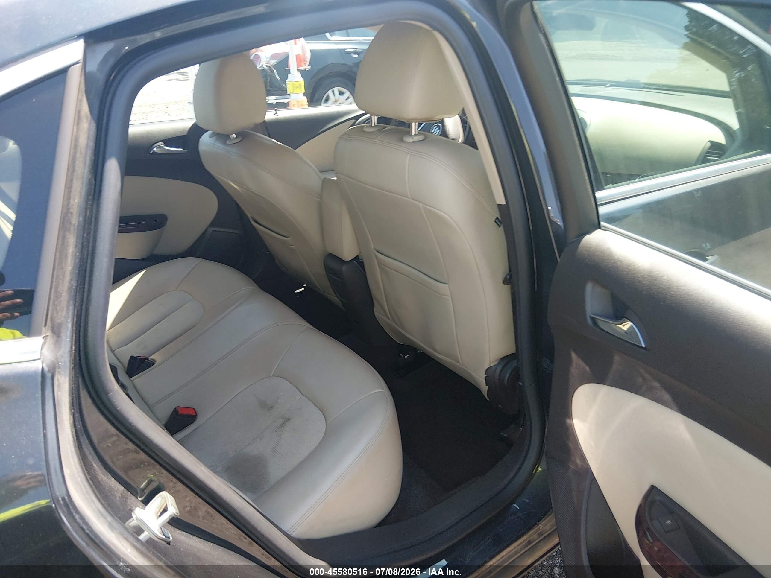 2015 Buick Verano Convenience Group Черный vin: 1G4PR5SK0F4103030