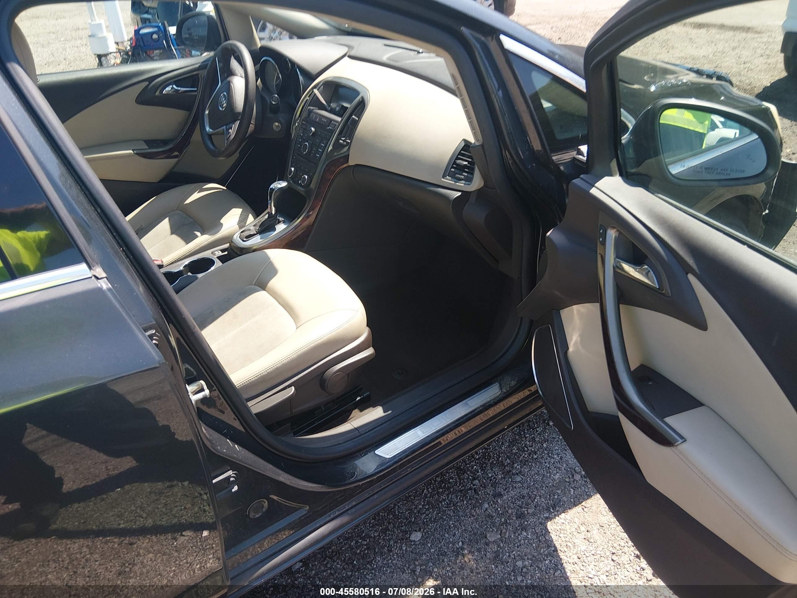 2015 Buick Verano Convenience Group Черный vin: 1G4PR5SK0F4103030