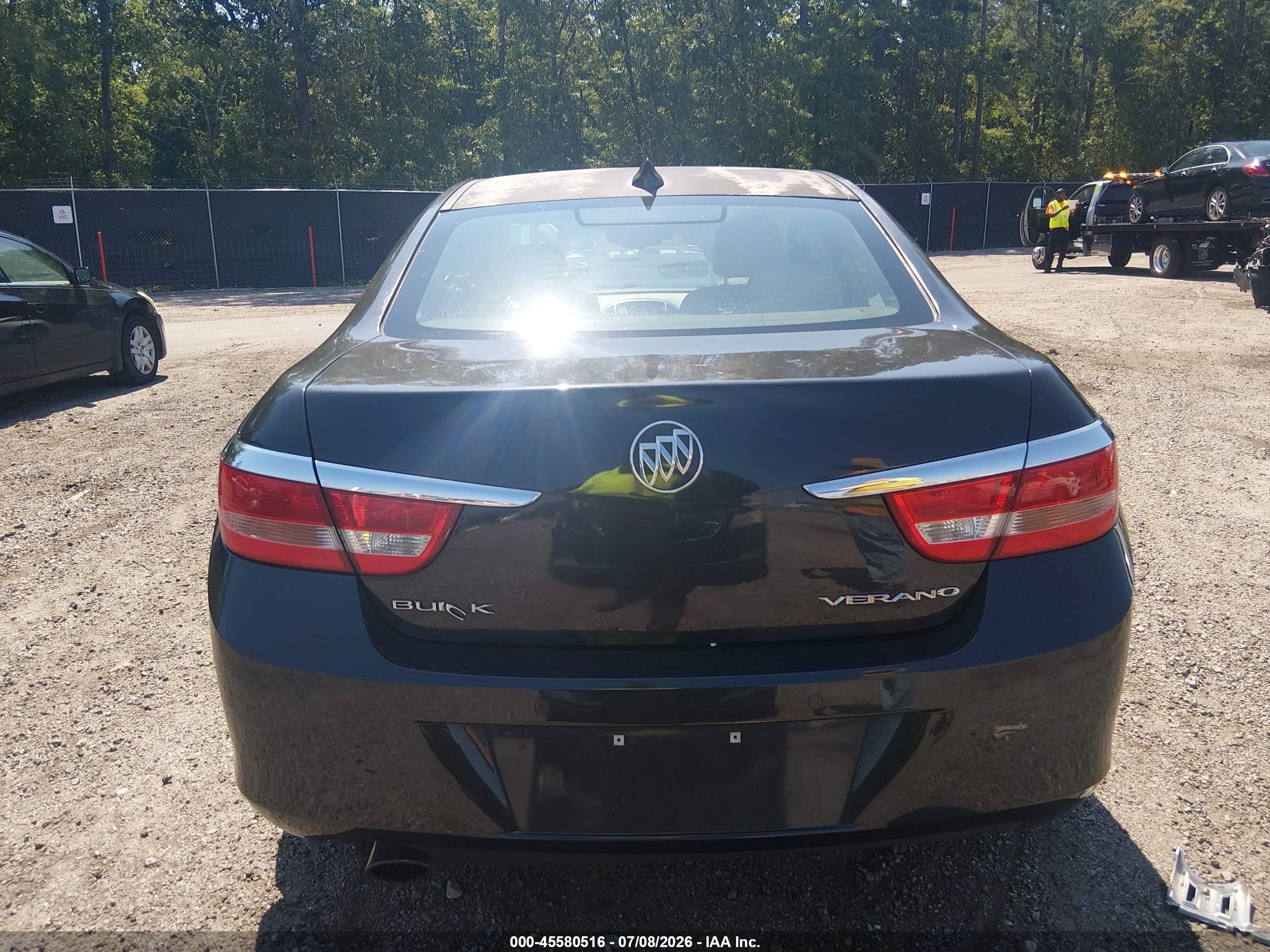 2015 Buick Verano Convenience Group Черный vin: 1G4PR5SK0F4103030