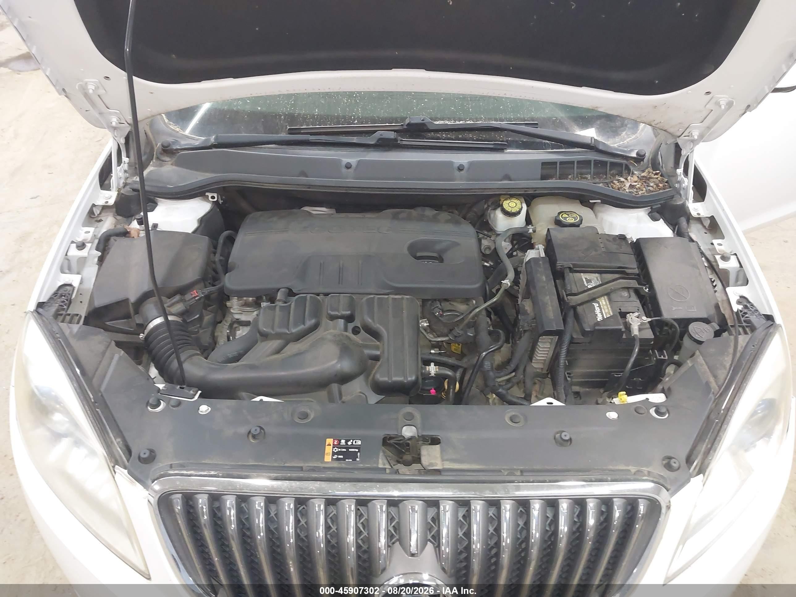 2015 Buick Verano Convenience Group White vin: 1G4PR5SK0F4106400
