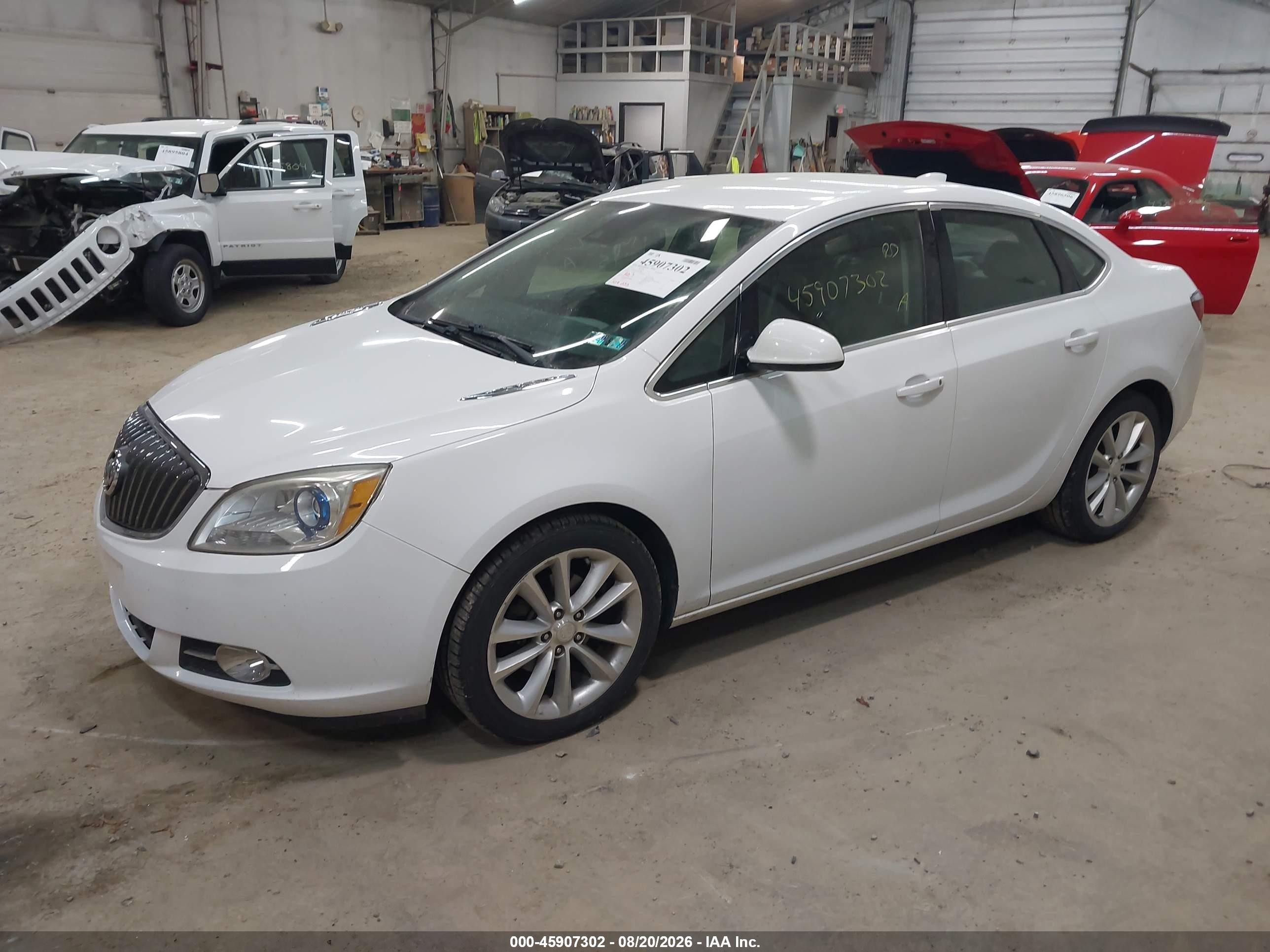 2015 Buick Verano Convenience Group White vin: 1G4PR5SK0F4106400