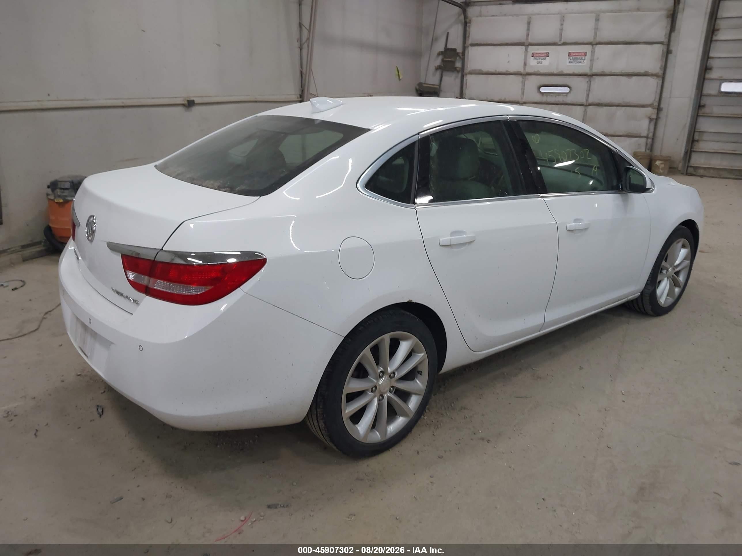2015 Buick Verano Convenience Group White vin: 1G4PR5SK0F4106400