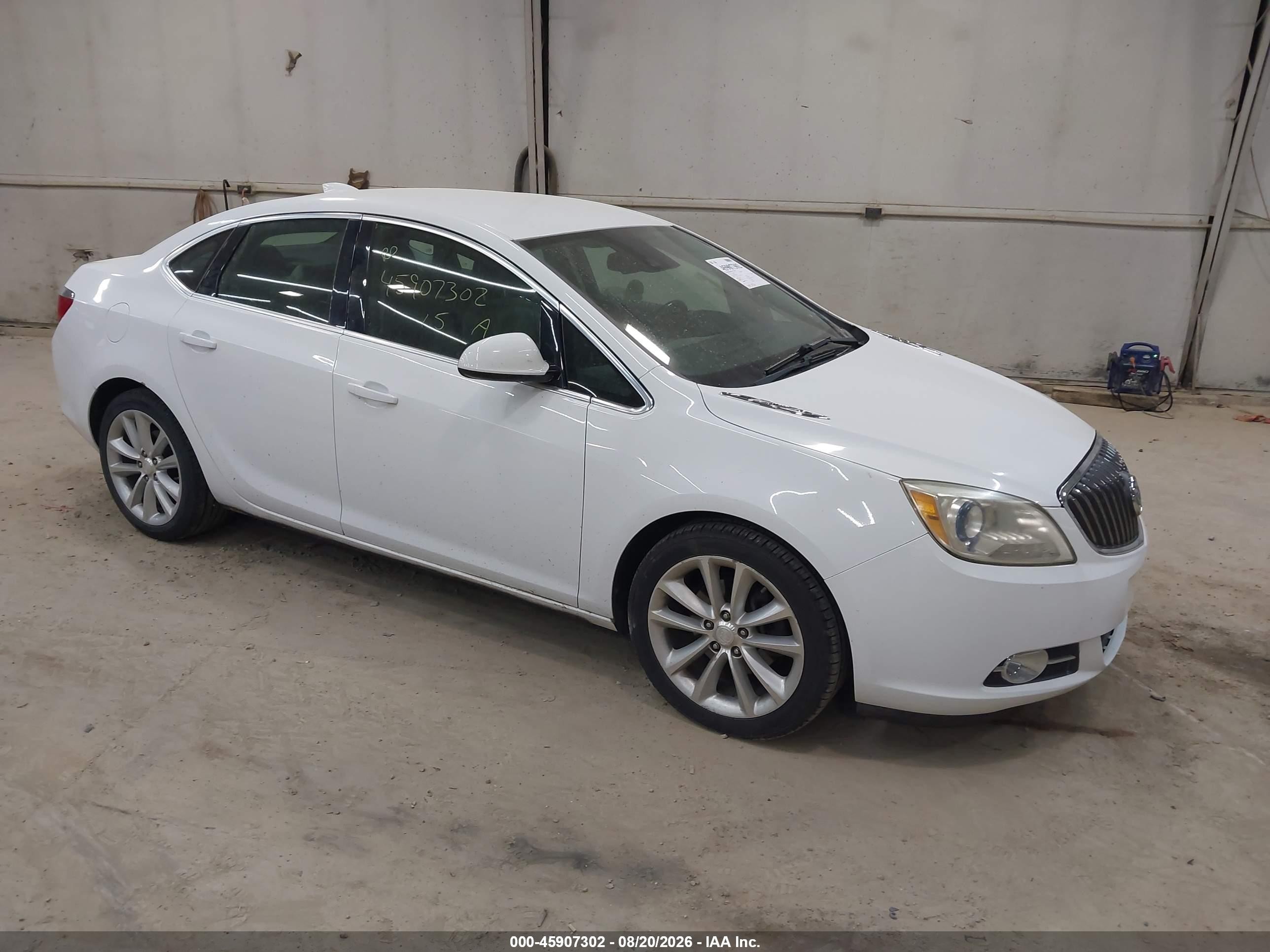 2015 Buick Verano Convenience Group White vin: 1G4PR5SK0F4106400
