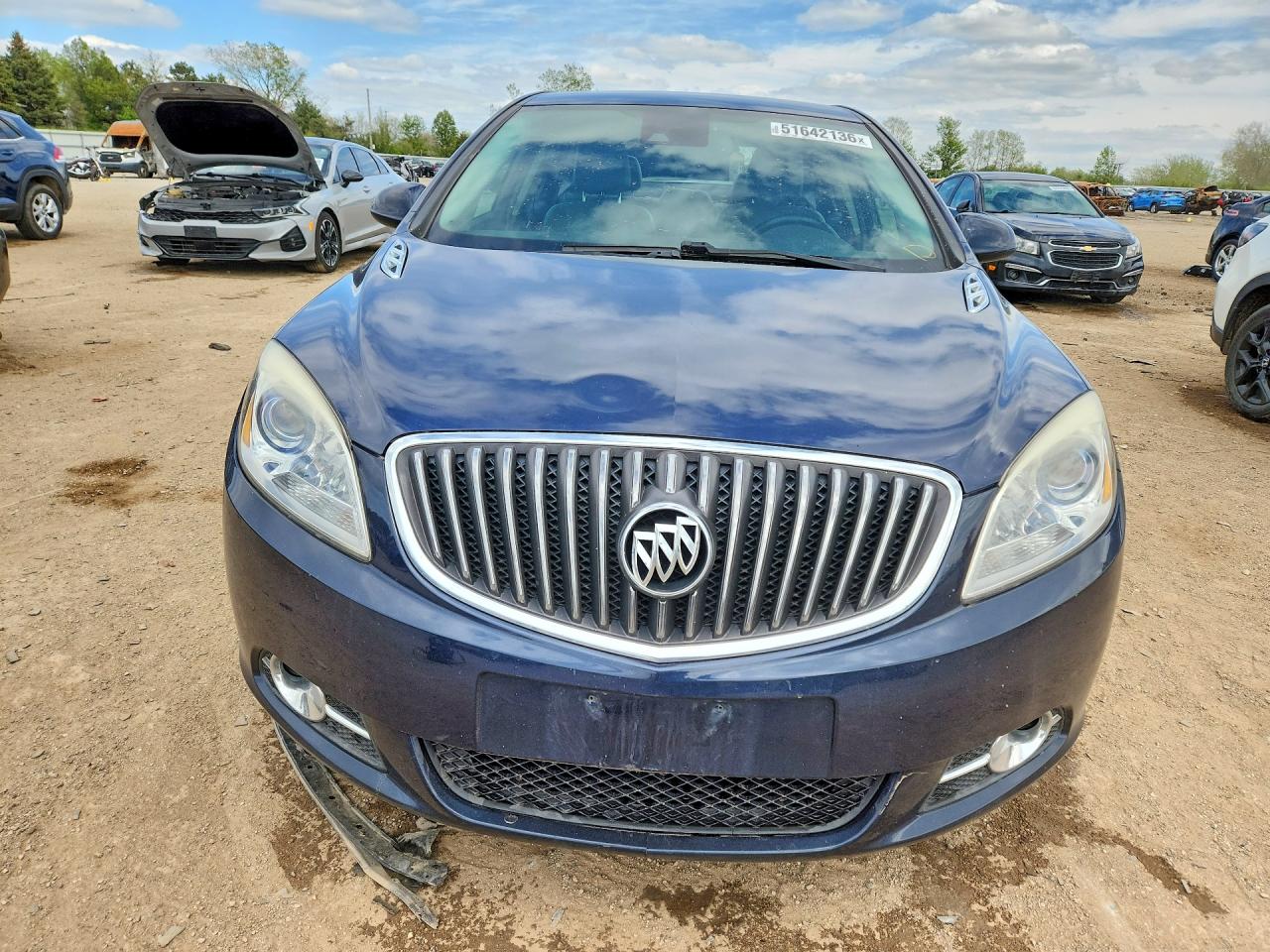 2015 Buick Verano Convenience Синий vin: 1G4PR5SK0F4117865