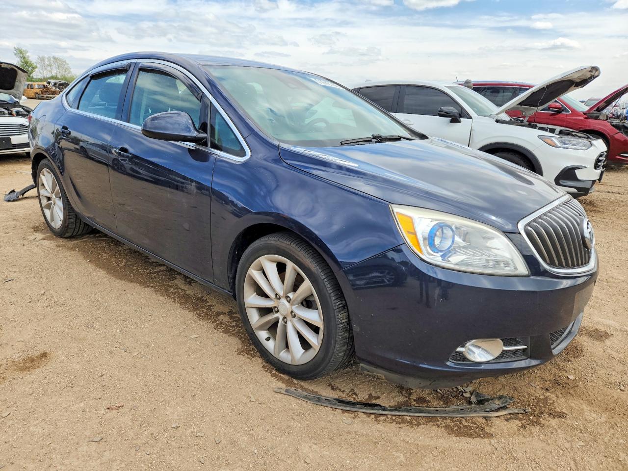 2015 Buick Verano Convenience Синий vin: 1G4PR5SK0F4117865
