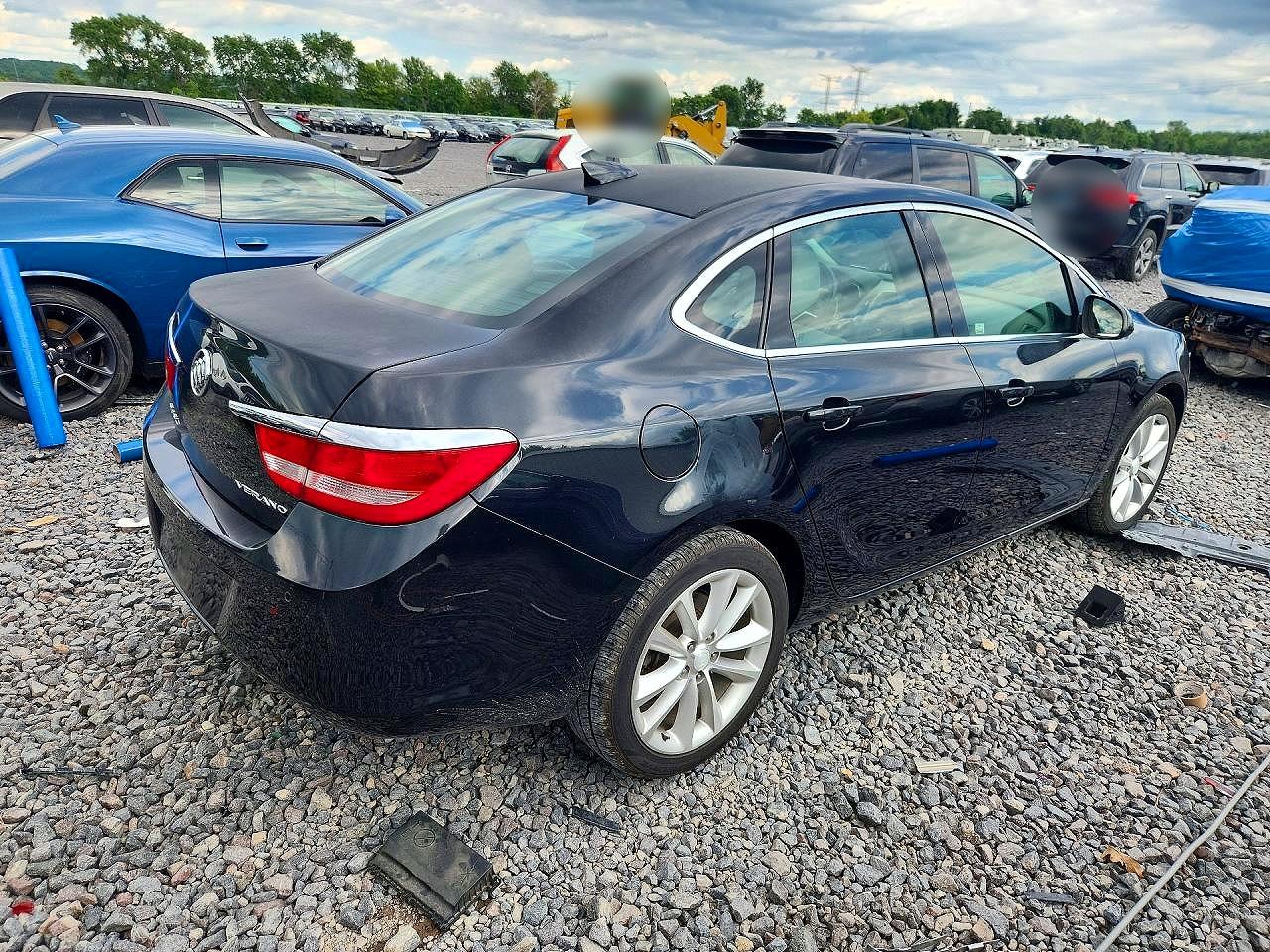 2015 Buick Verano Convenience Black vin: 1G4PR5SK0F4171831