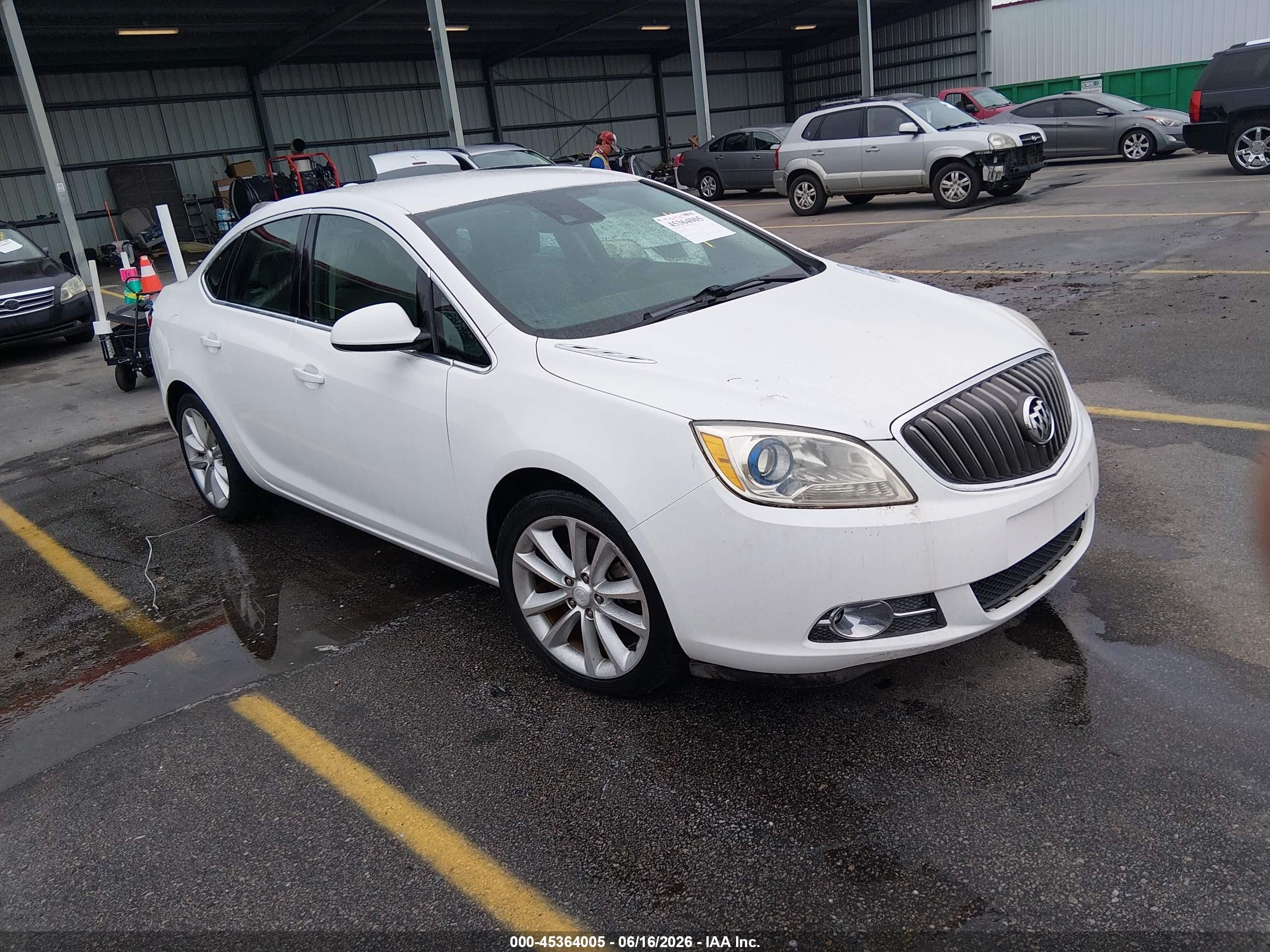 2015 Buick Verano Convenience Group White vin: 1G4PR5SK0F4208229