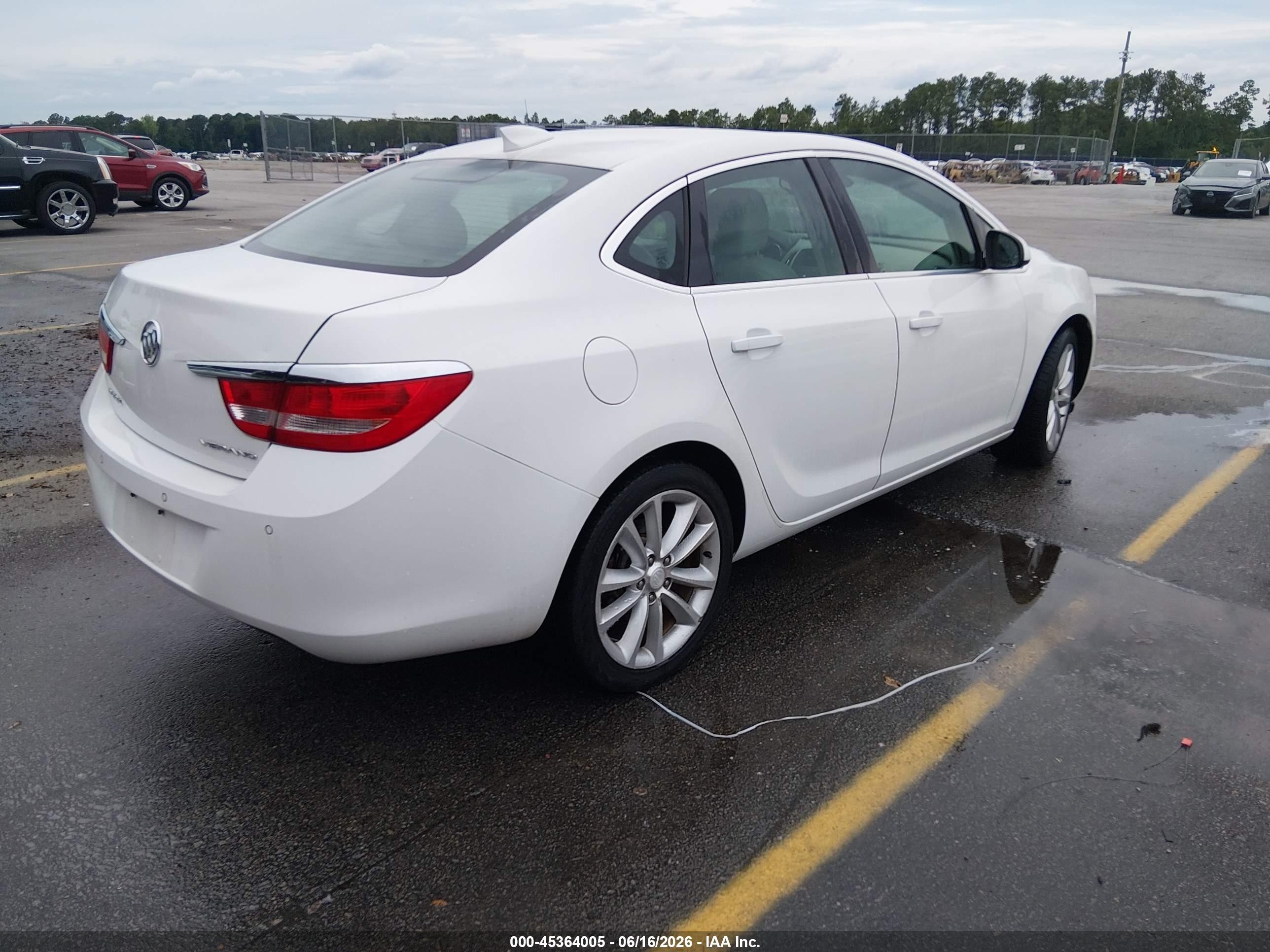 2015 Buick Verano Convenience Group White vin: 1G4PR5SK0F4208229
