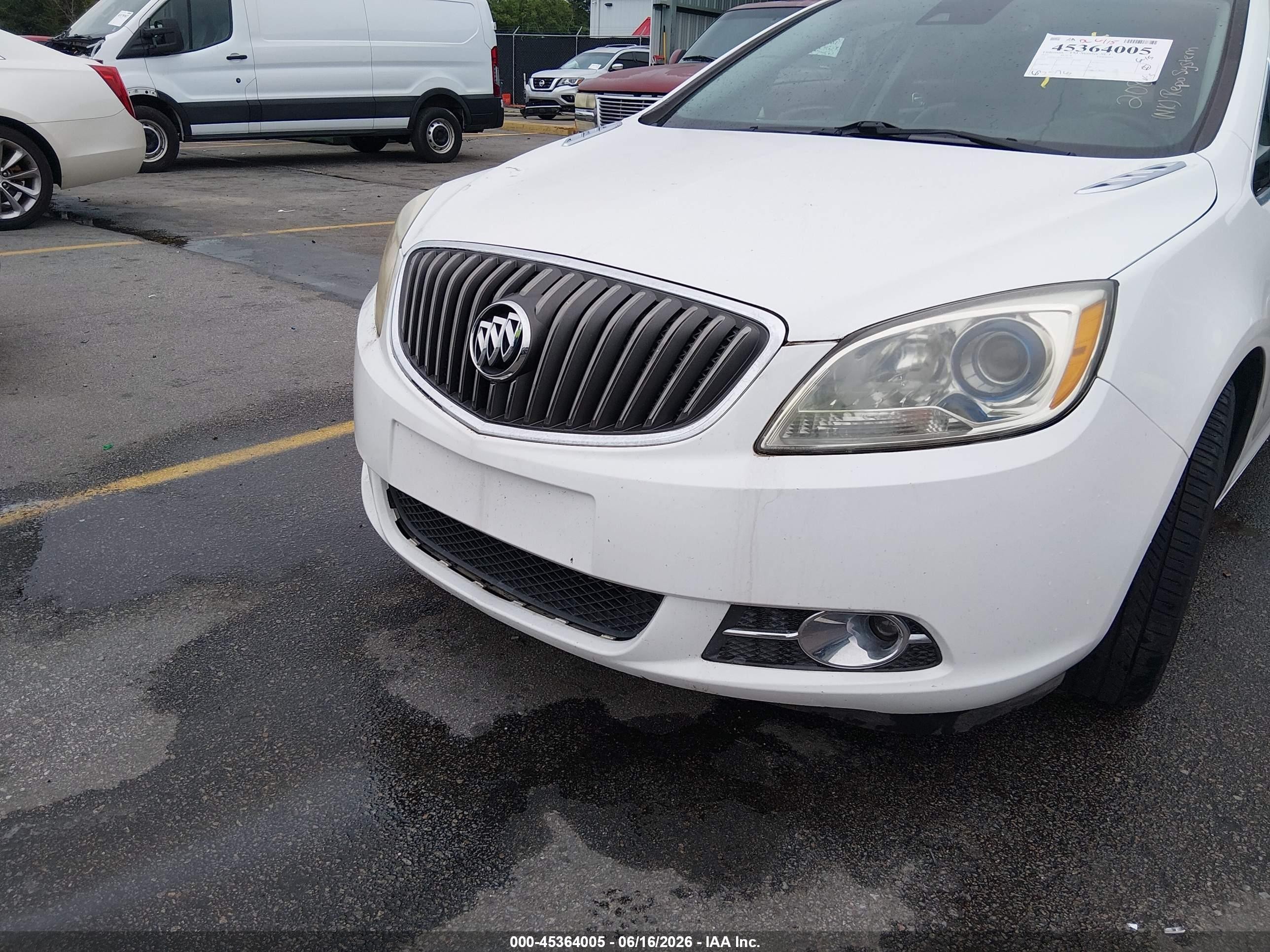 2015 Buick Verano Convenience Group White vin: 1G4PR5SK0F4208229