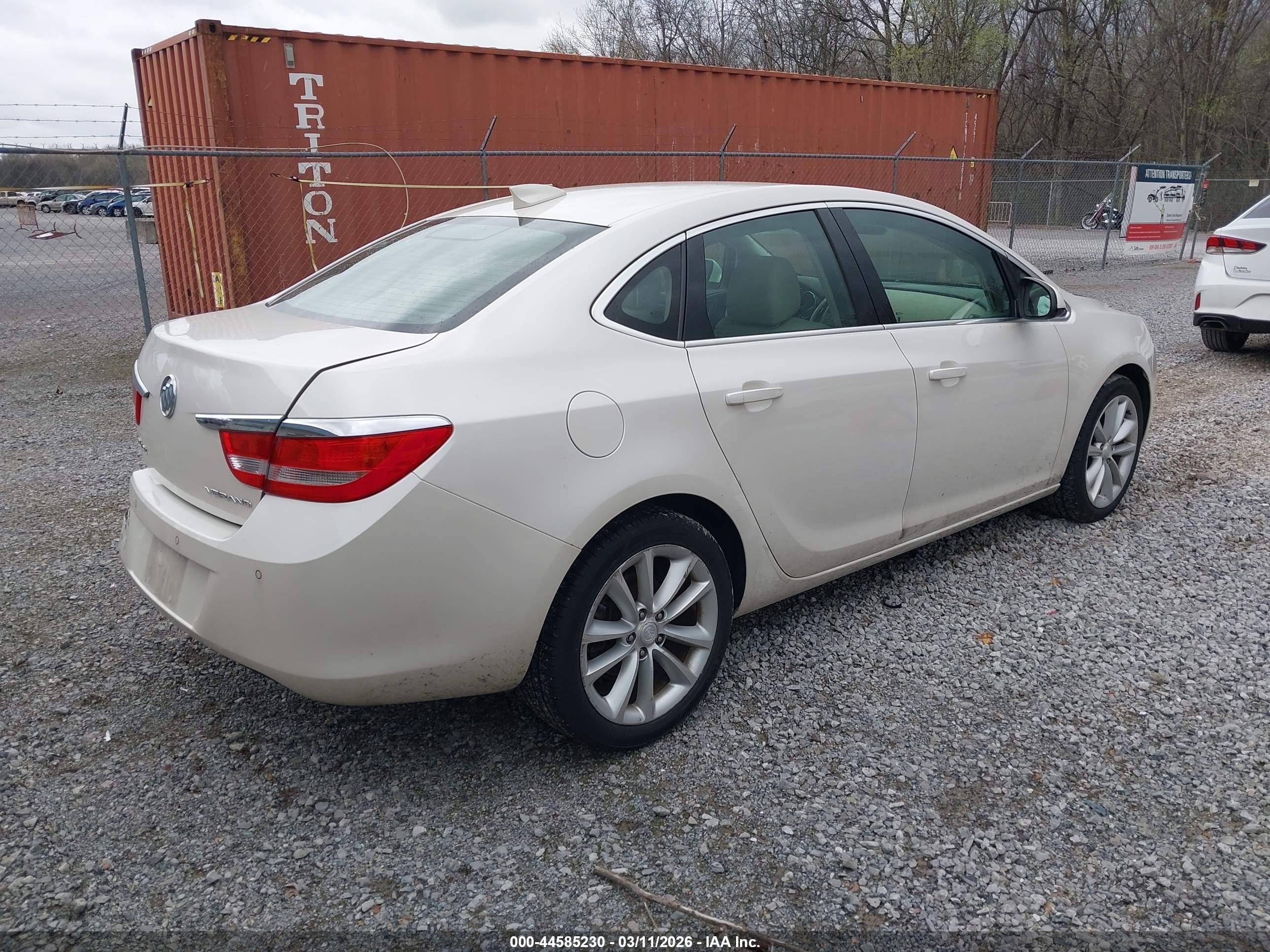 2015 Buick Verano Convenience Group Cream vin: 1G4PR5SK0F4209963