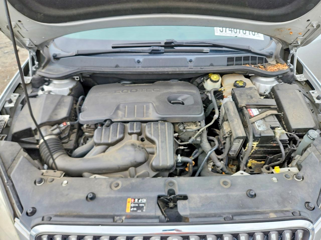 2012 Buick Verano Convenience Silver vin: 1G4PR5SK1C4153463