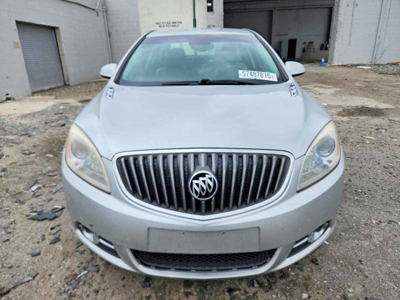 2012 Buick Verano Convenience Silver vin: 1G4PR5SK1C4153463