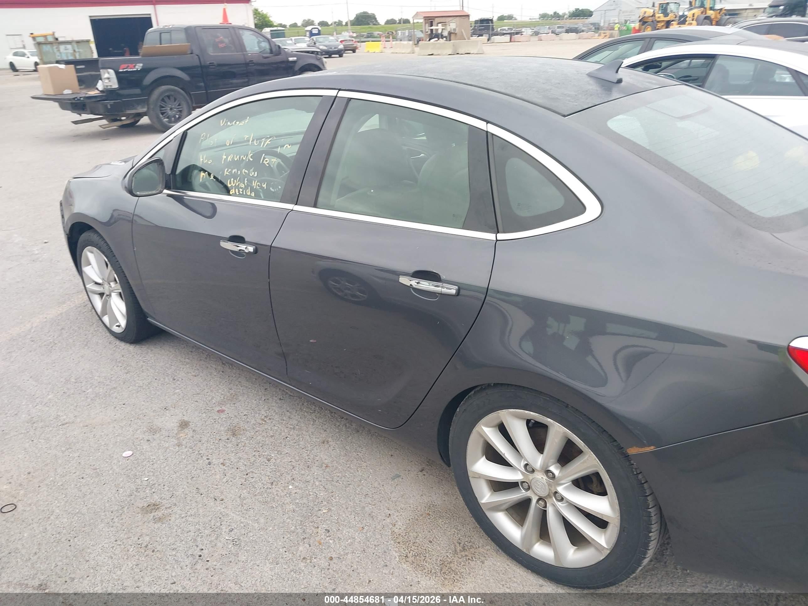 2012 Buick Verano Convenience Group Gray vin: 1G4PR5SK1C4180355