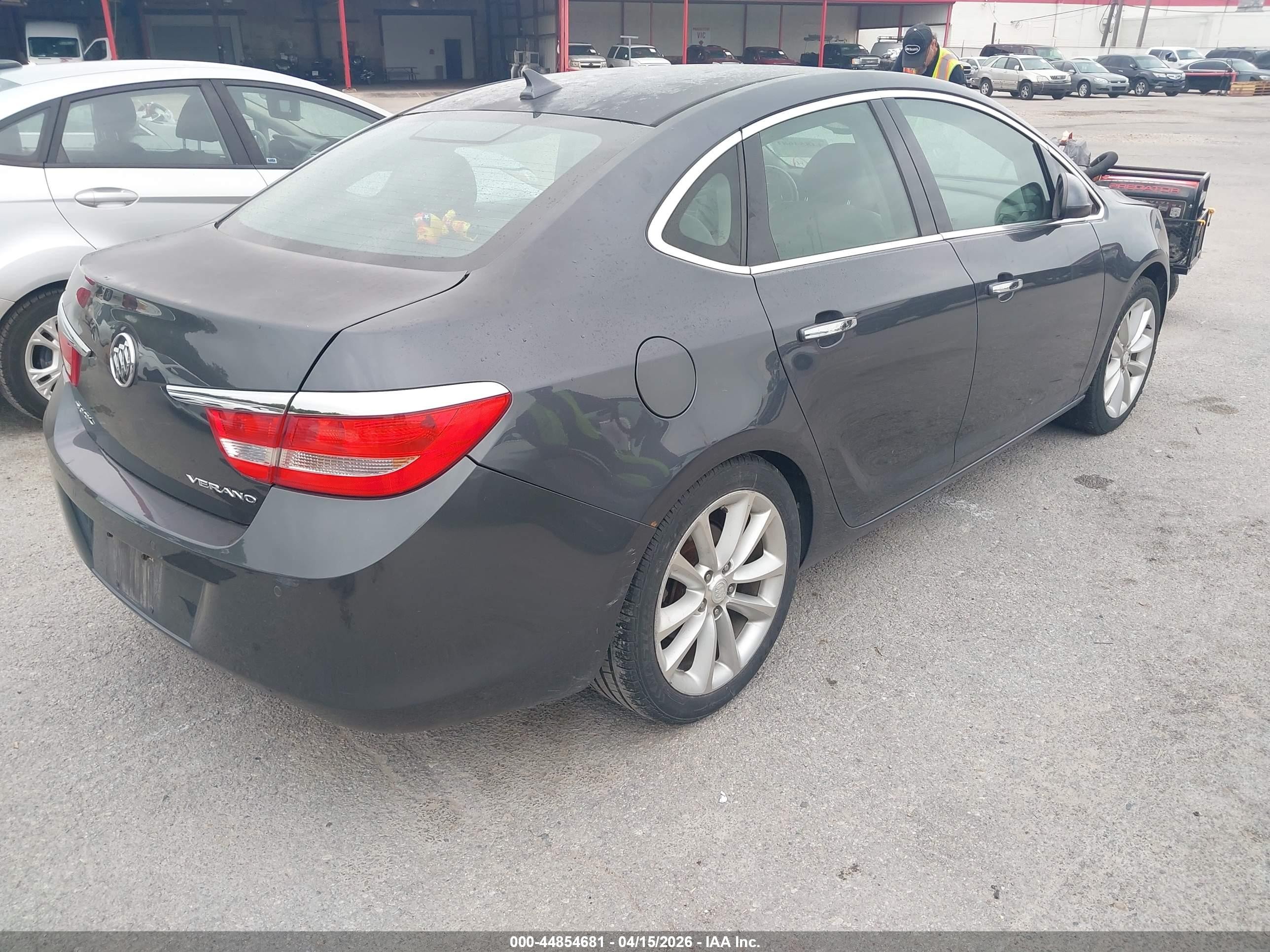 2012 Buick Verano Convenience Group Gray vin: 1G4PR5SK1C4180355