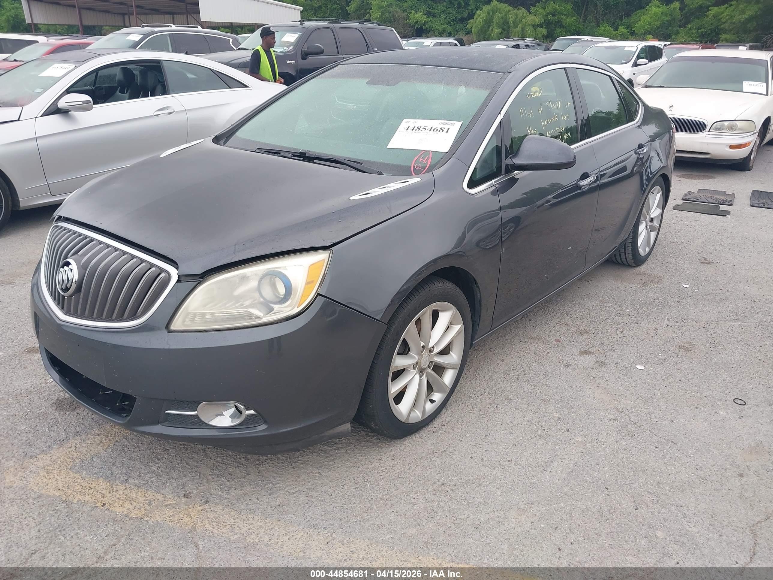 2012 Buick Verano Convenience Group Gray vin: 1G4PR5SK1C4180355