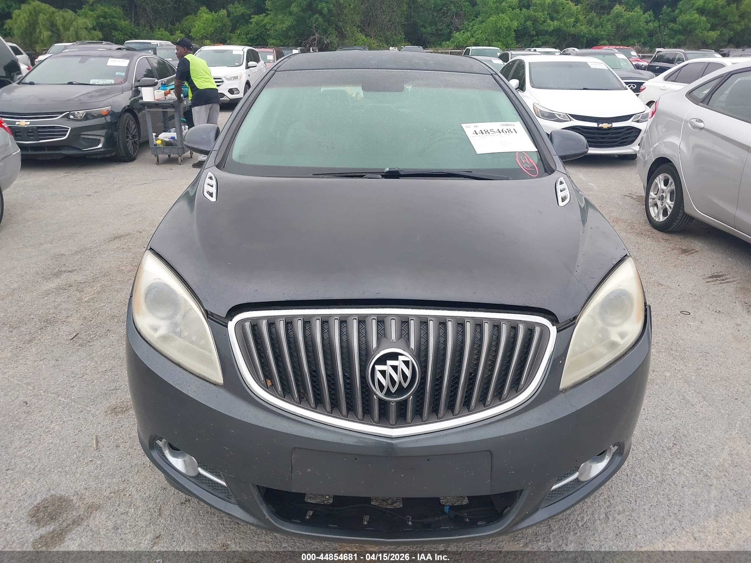 2012 Buick Verano Convenience Group Gray vin: 1G4PR5SK1C4180355