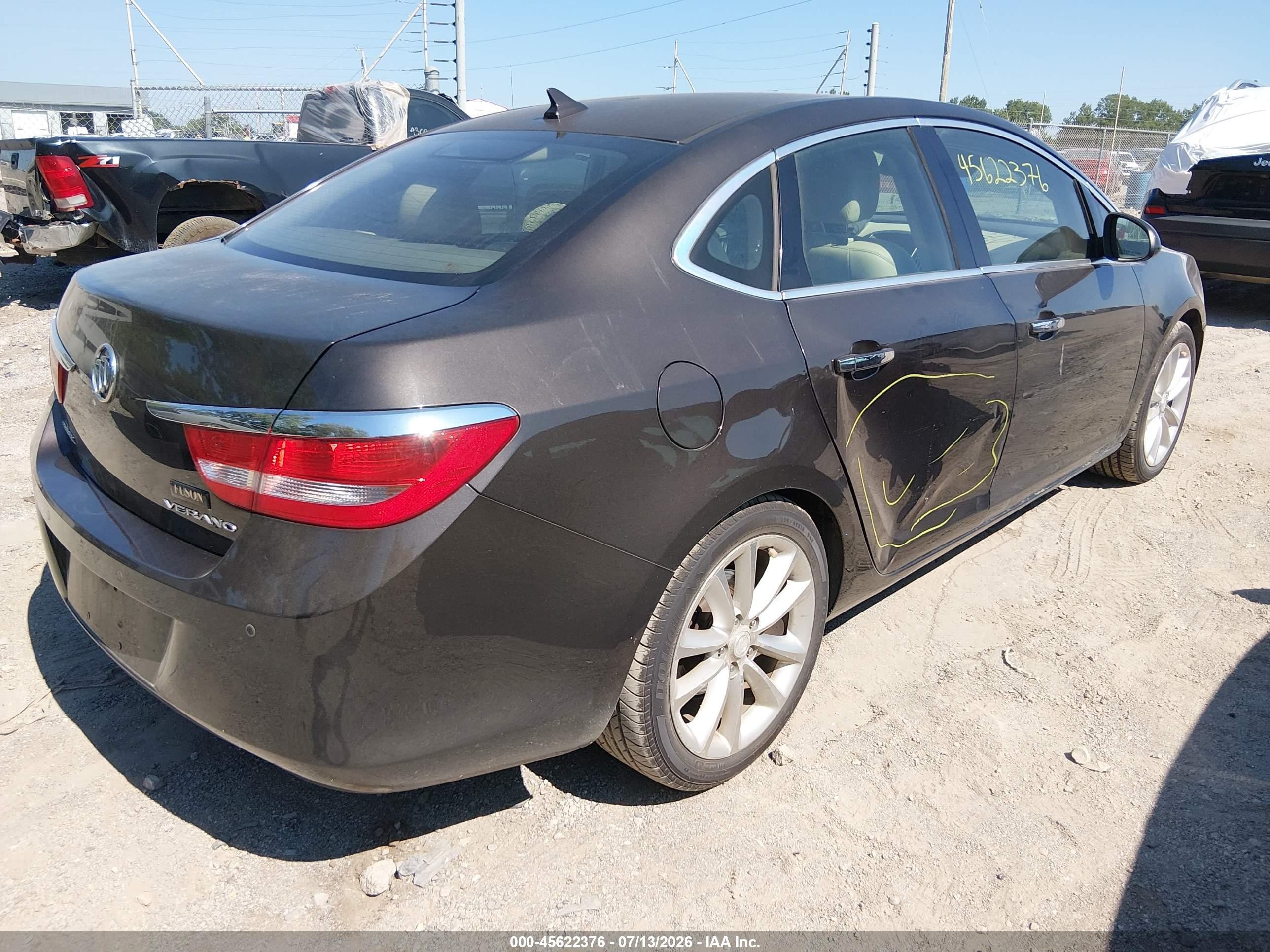 2012 Buick Verano Convenience Group Brown vin: 1G4PR5SK1C4225505