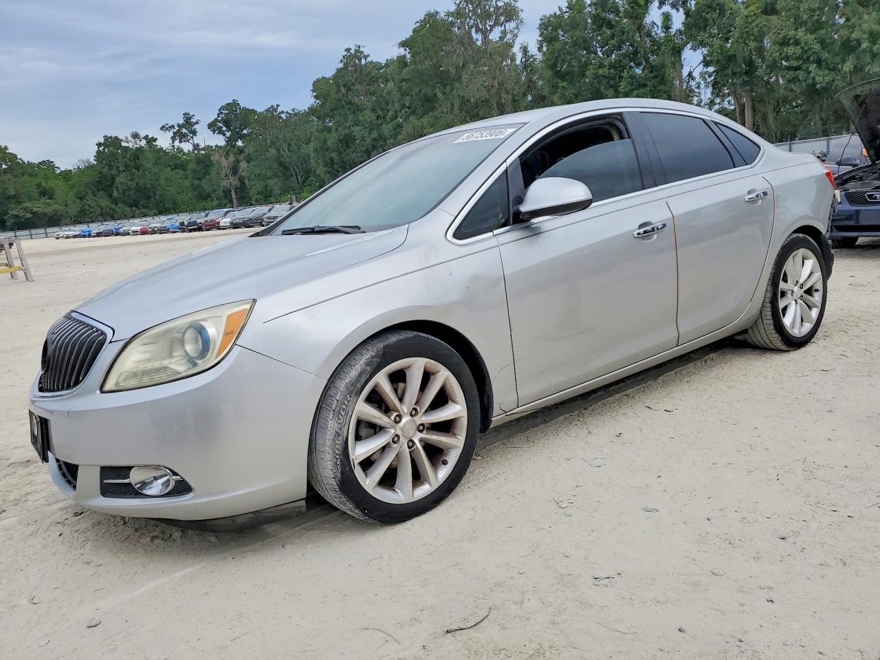 2013 Buick Verano Convenience Silver vin: 1G4PR5SK1D4154467