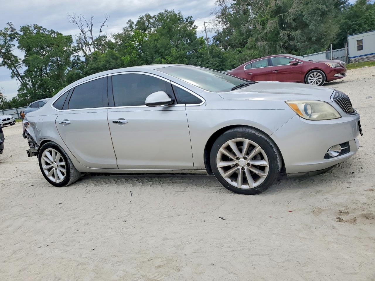 2013 Buick Verano Convenience Silver vin: 1G4PR5SK1D4154467