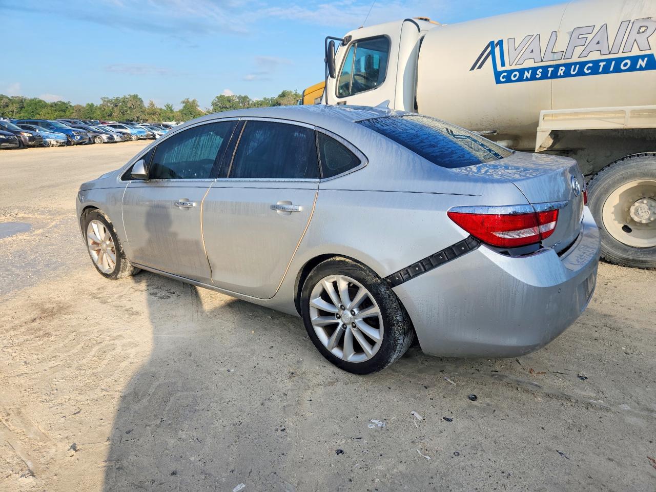 2013 Buick Verano Convenience Silver vin: 1G4PR5SK1D4154467