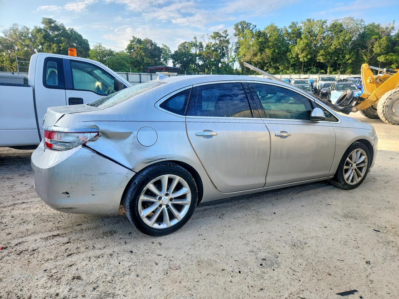 2013 Buick Verano Convenience Silver vin: 1G4PR5SK1D4154467