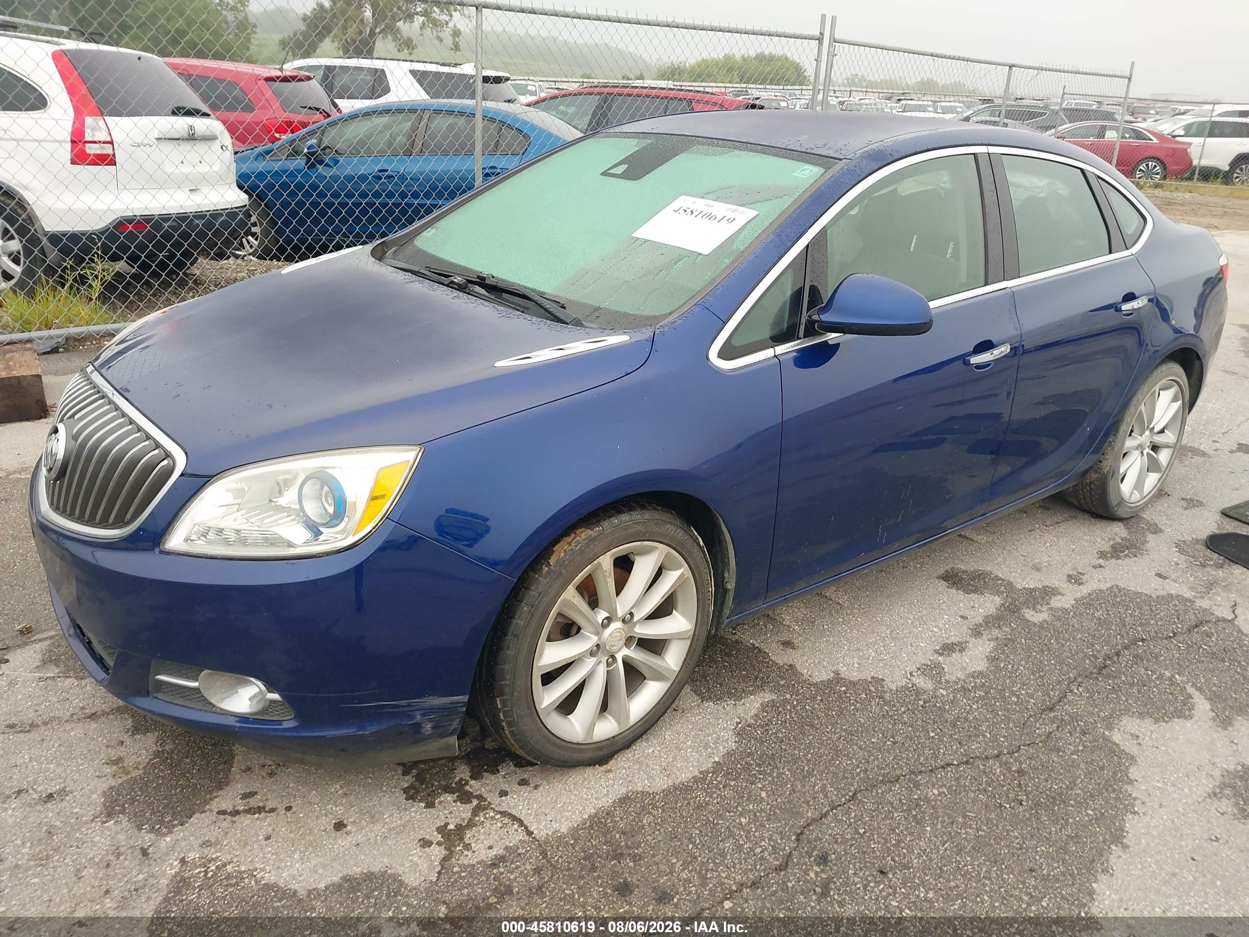 2014 Buick Verano Convenience Group Blue vin: 1G4PR5SK1E4163414