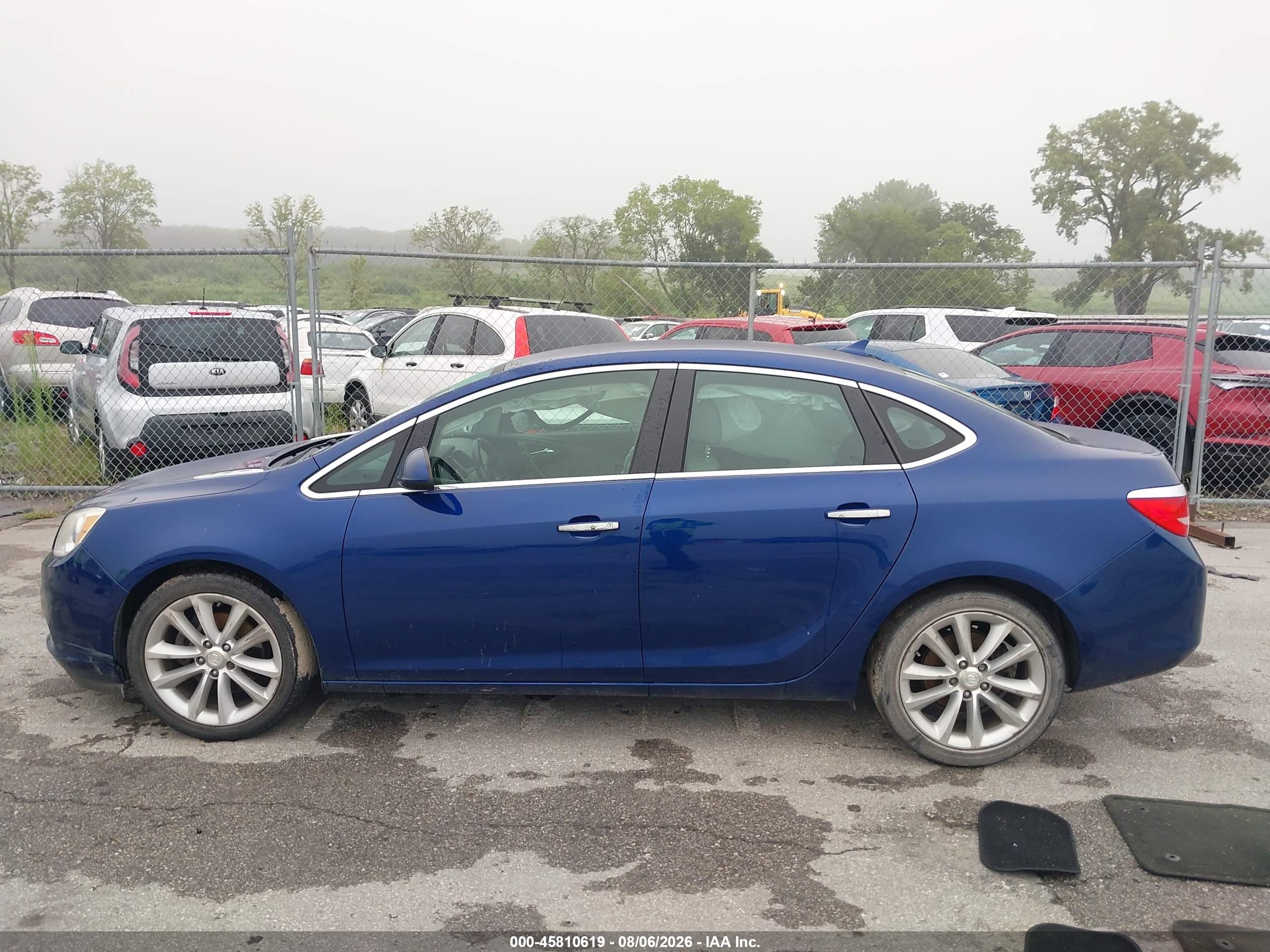 2014 Buick Verano Convenience Group Blue vin: 1G4PR5SK1E4163414