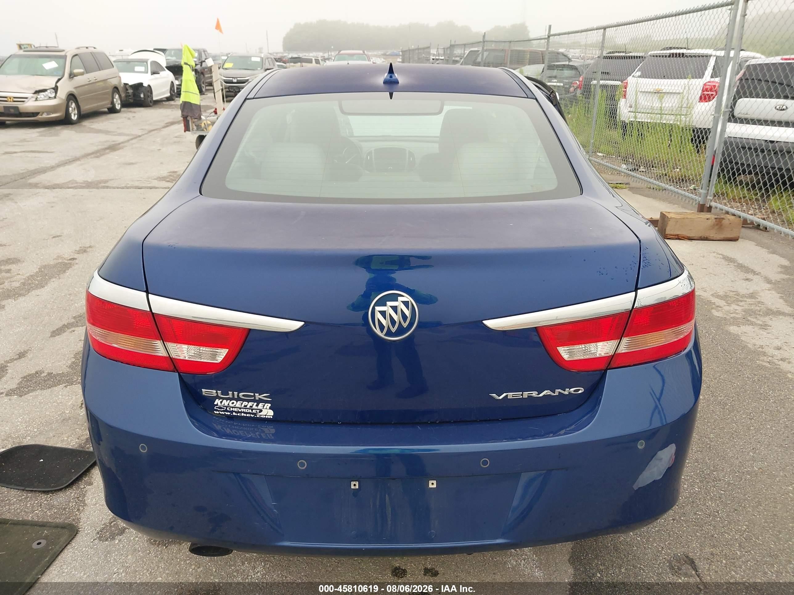 2014 Buick Verano Convenience Group Blue vin: 1G4PR5SK1E4163414