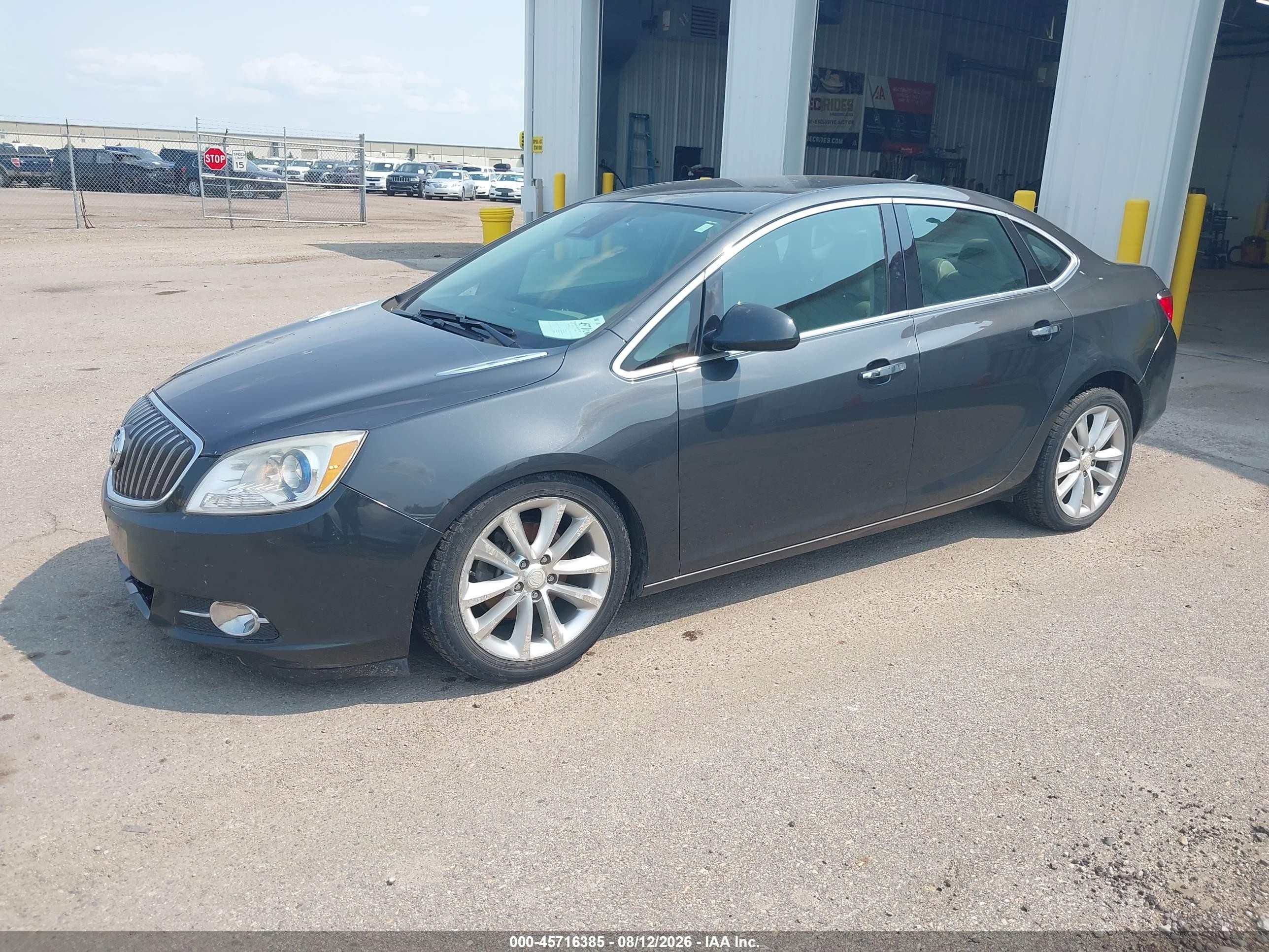 2014 Buick Verano Convenience Group Gray vin: 1G4PR5SK1E4180455