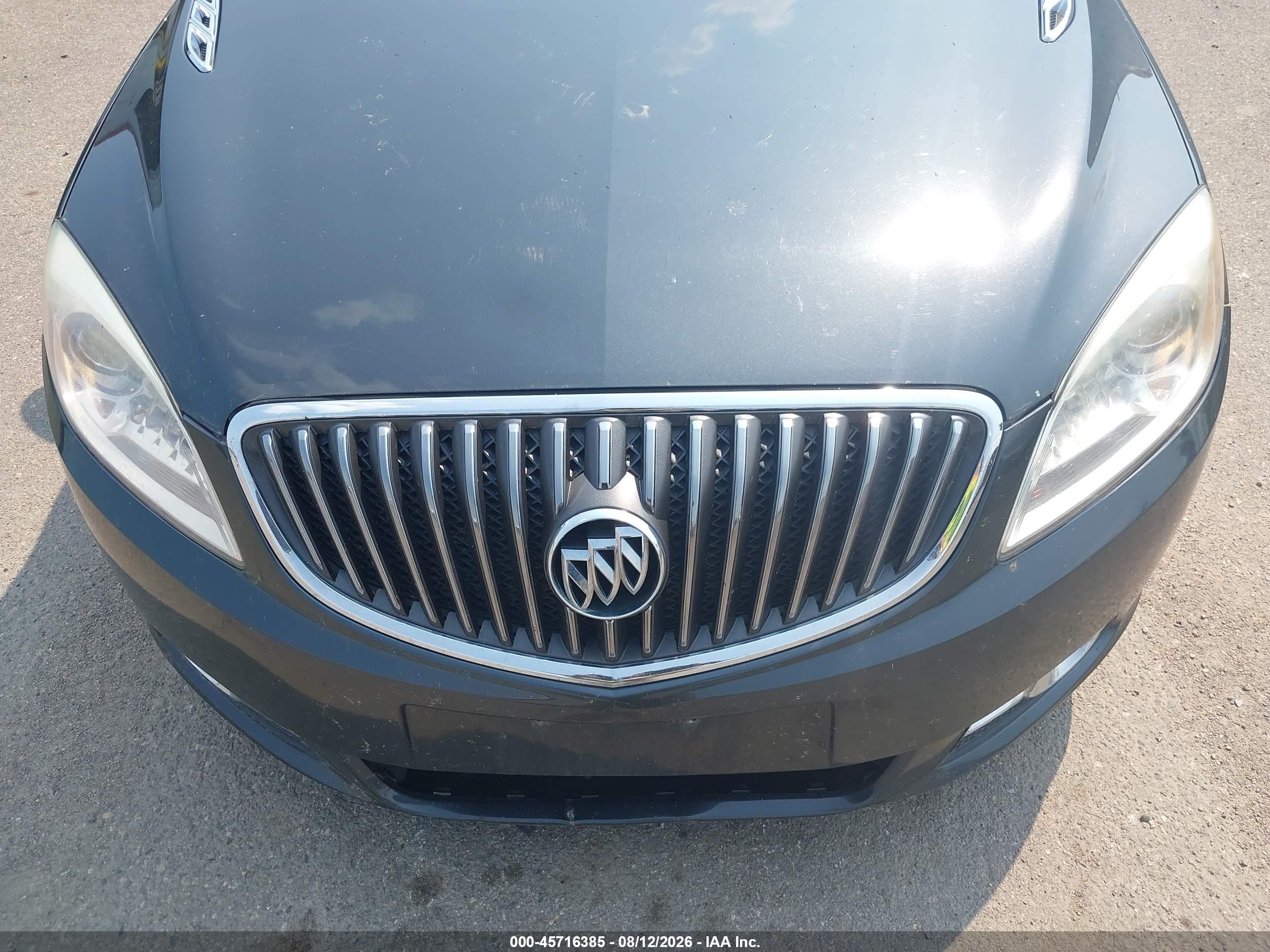2014 Buick Verano Convenience Group Gray vin: 1G4PR5SK1E4180455