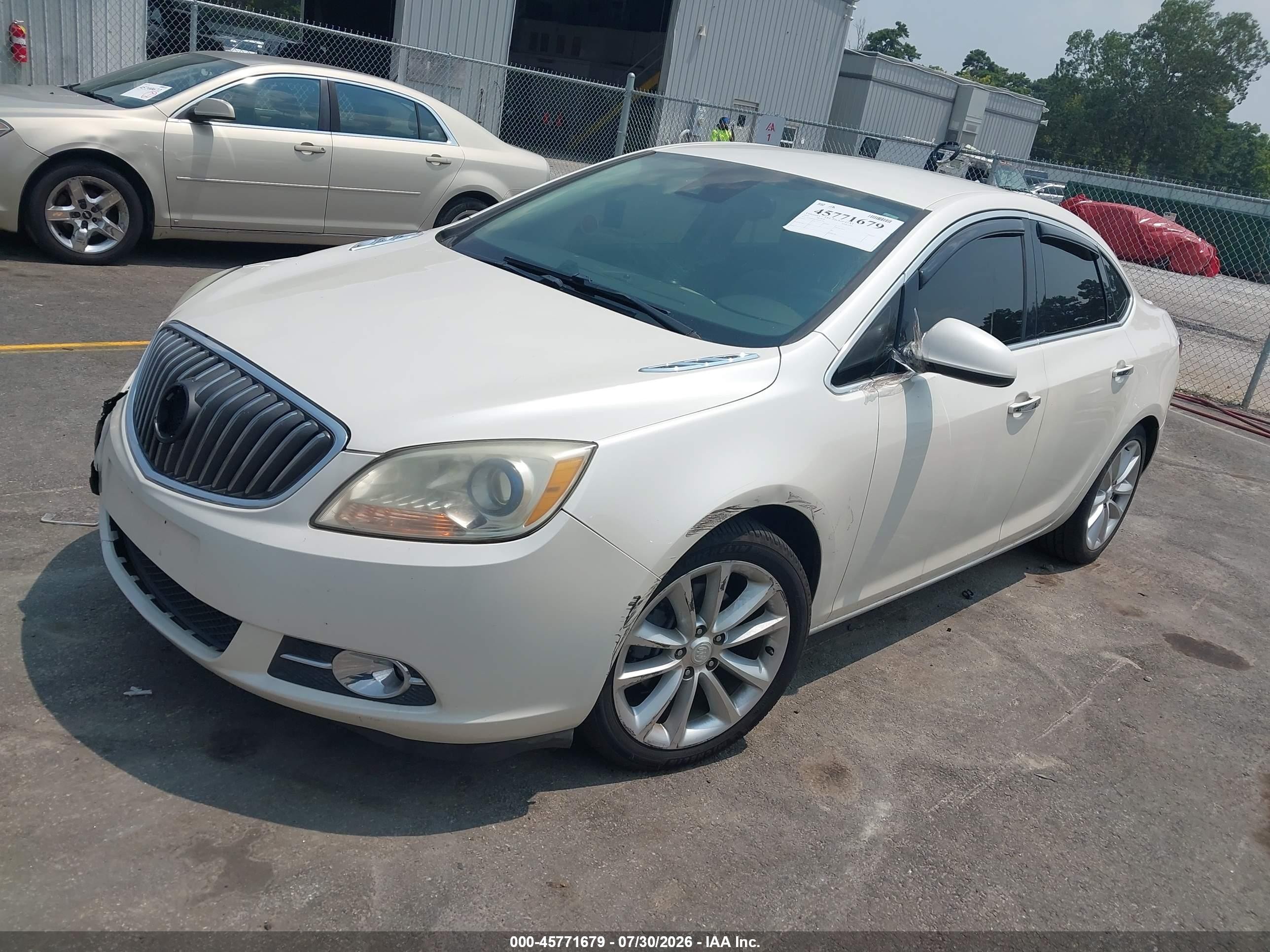 2014 Buick Verano Convenience Group White vin: 1G4PR5SK1E4183744